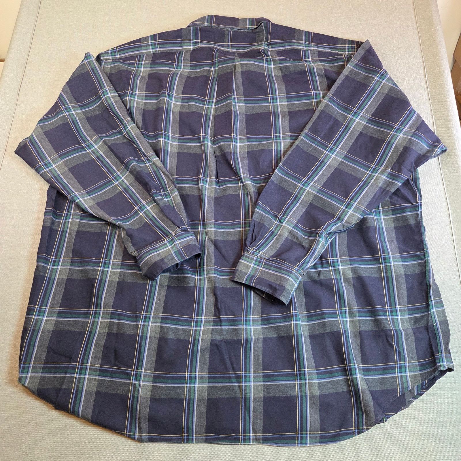 Ralph Lauren Vintage Ralph Lauren Blake Plaid Cotton Shirt XXL Size US XXL / EU 58 / 5 - 2 Thumbnail