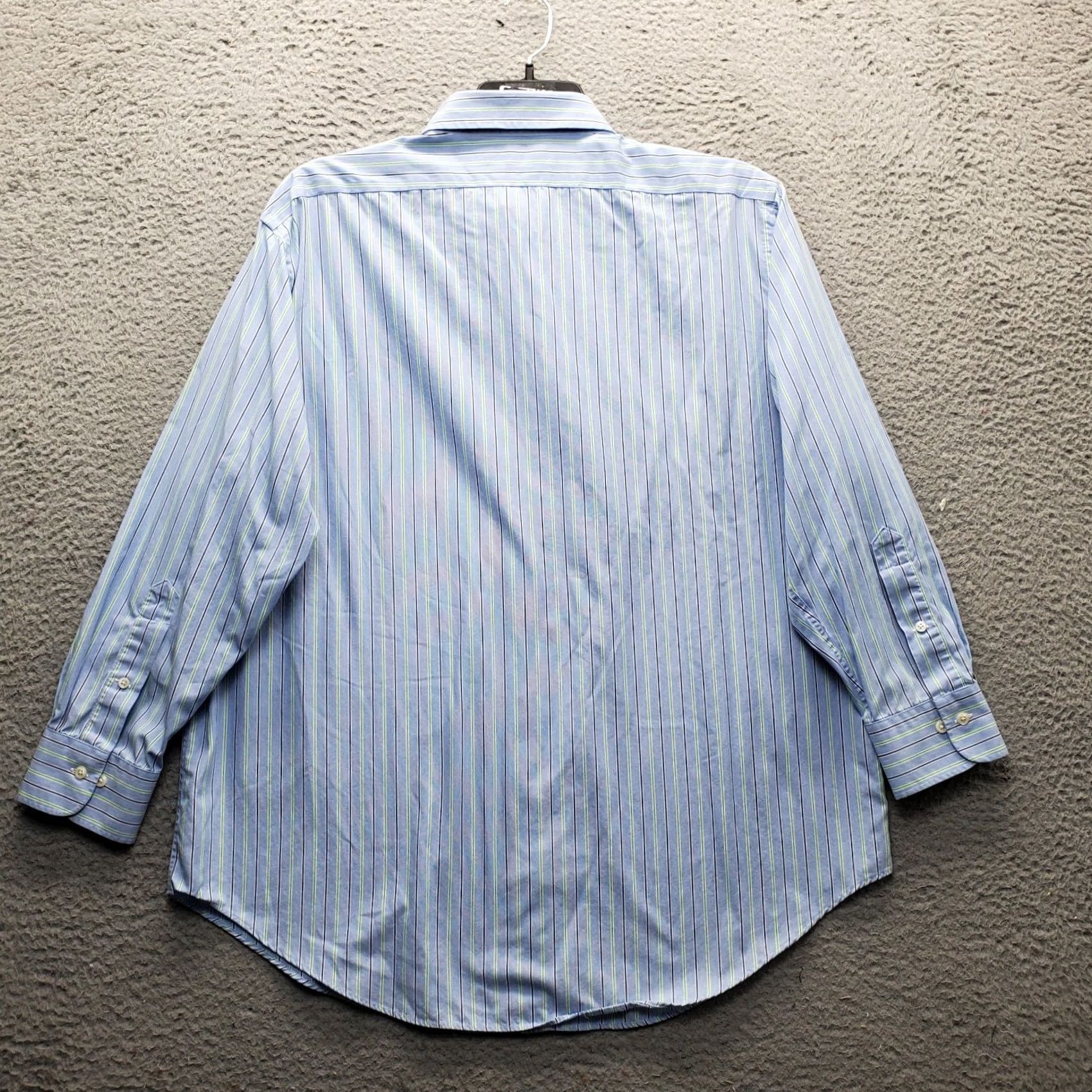 Ralph Lauren Lauren Ralph Lauren Dress Shirt Mens 17 Multi Striped Non Iron Button Up EUC Dress Shirt Mens 17 Multicolor Striped Non-Iron Button-Up Shirt Size 46R - 2 Thumbnail