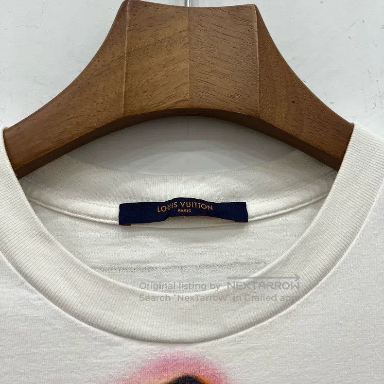 Louis Vuitton Louis Vuitton White flame graffiti logo short sleeve Size US S / EU 44-46 / 1 - 4 Thumbnail