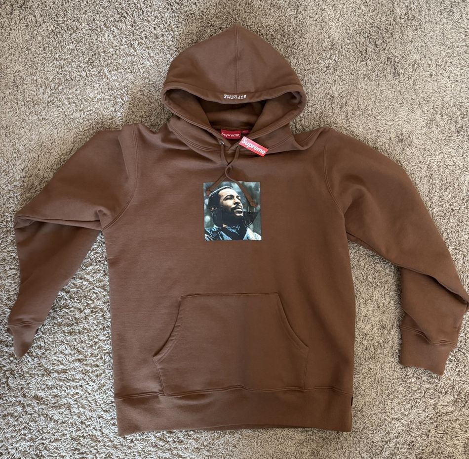 Supreme Marvin Gaye Supreme Hoodie Size US L / EU 52-54 / 3 - 1 Thumbnail