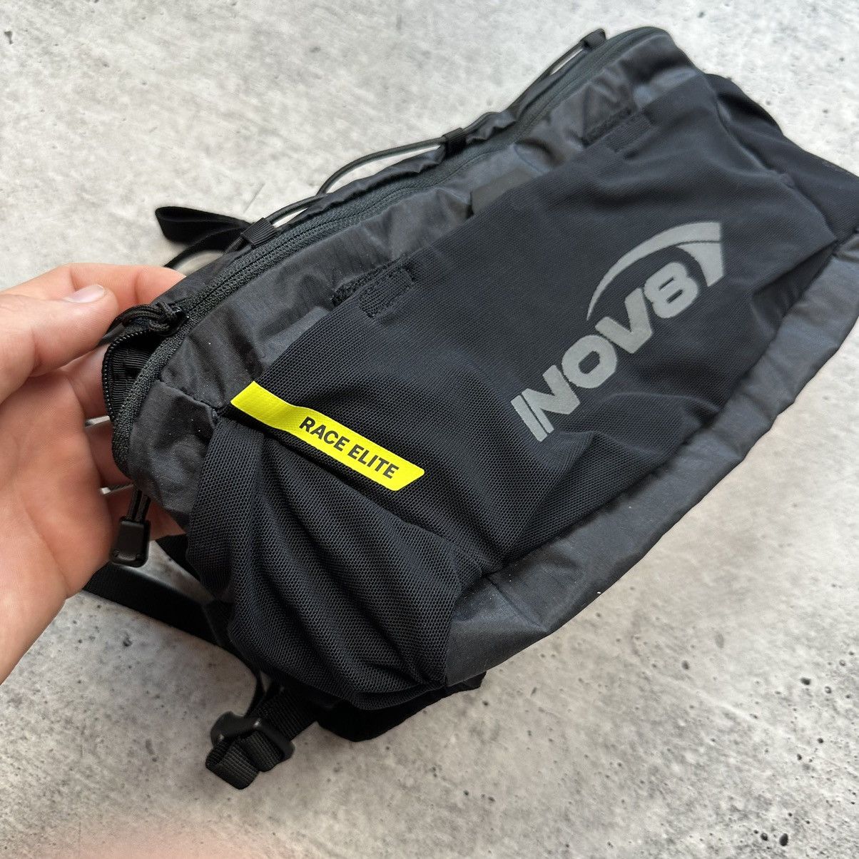 Nike Inov8 Race Elite Waist Packs Bag Black Running Size ONE SIZE - 4 Thumbnail
