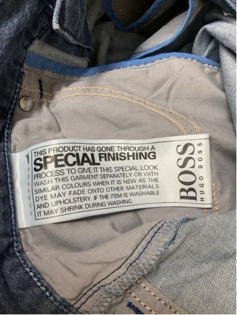 Hugo Boss Hugo Boss Maine3 Regular Fit Candiani Denim Men W34/L34 Size US 34 / EU 50 - 4 Thumbnail