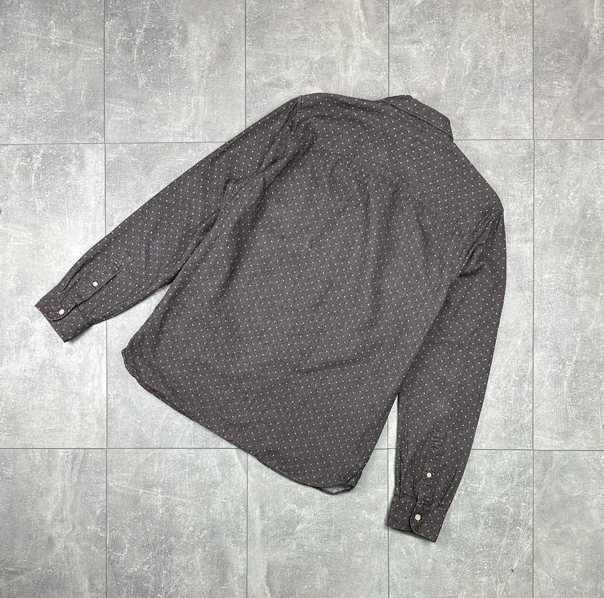 Allsaints Allsaints Cresco Long Sleeve Flannel Shirt Button Up Size US M / EU 48-50 / 2 - 8 Thumbnail