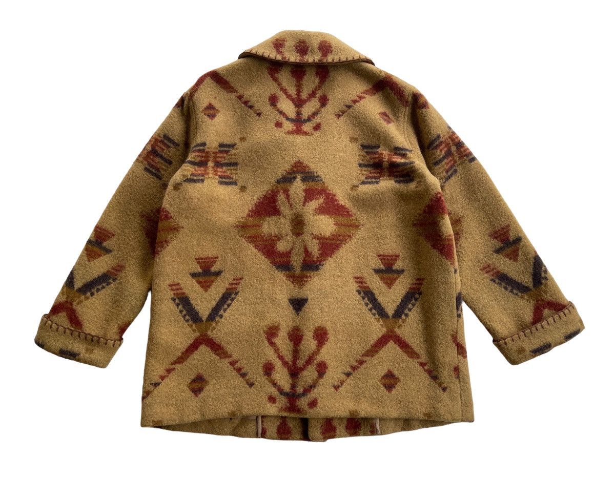 Japanese Brand Vintage Keith Aztec Pattern Shawl Collar Jacket Size US S / EU 44-46 / 1 - 7 Thumbnail