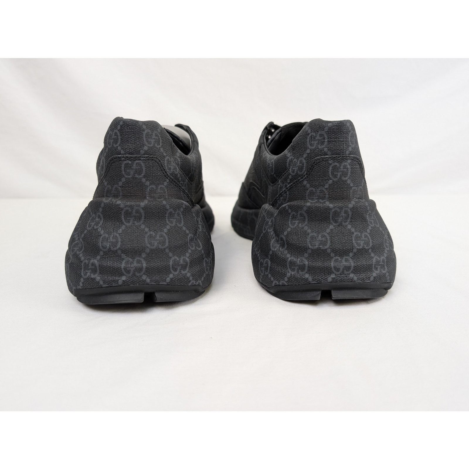Gucci o1rshd1 Rython Sneakers in Black/Green/Red Size US 11.5 / EU 44-45 - 10 Thumbnail