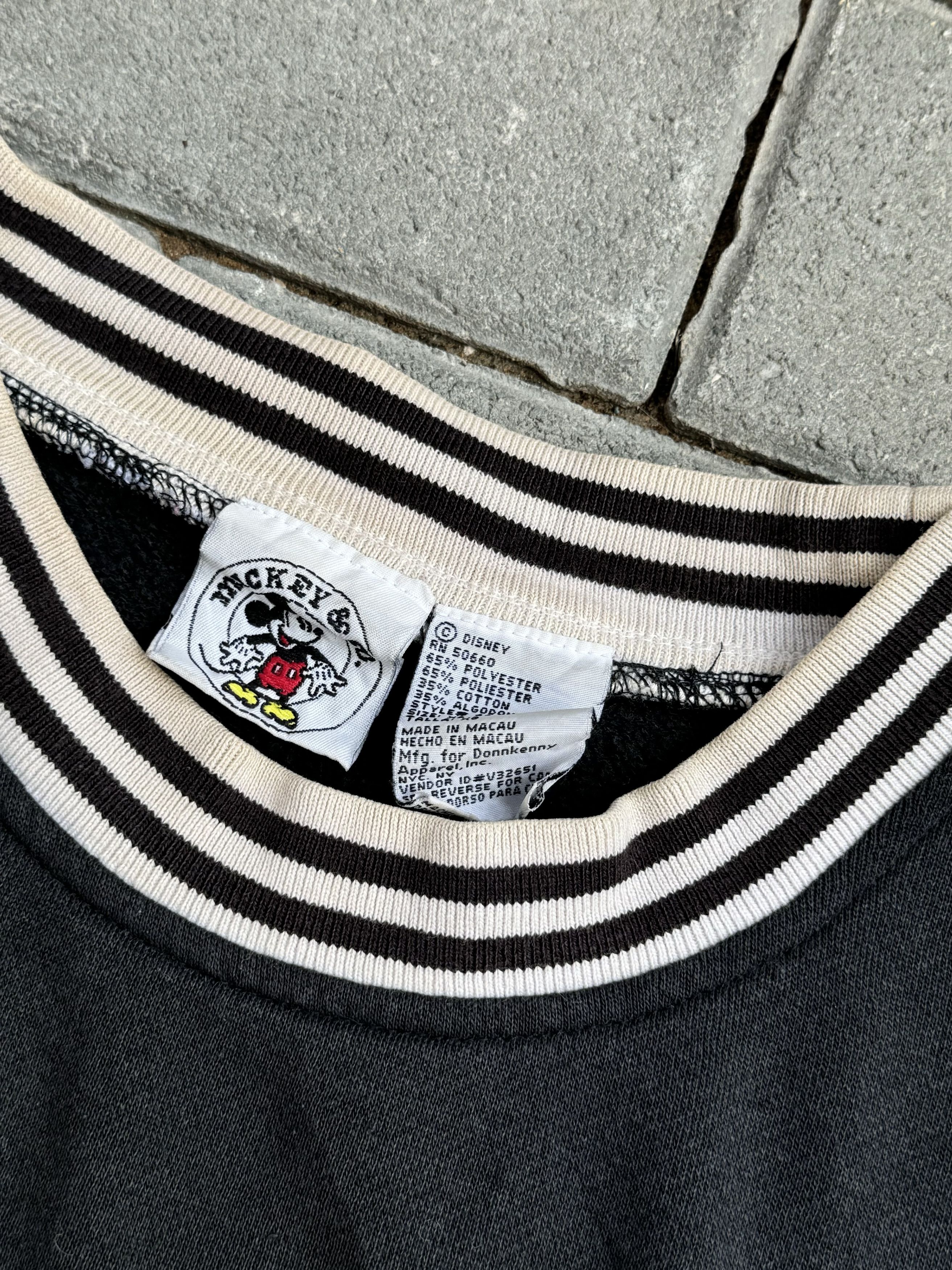 Mickey & Co. Vintage Mickey and Co Black and White Striped Size US XL / EU 56 / 4 - 6 Thumbnail
