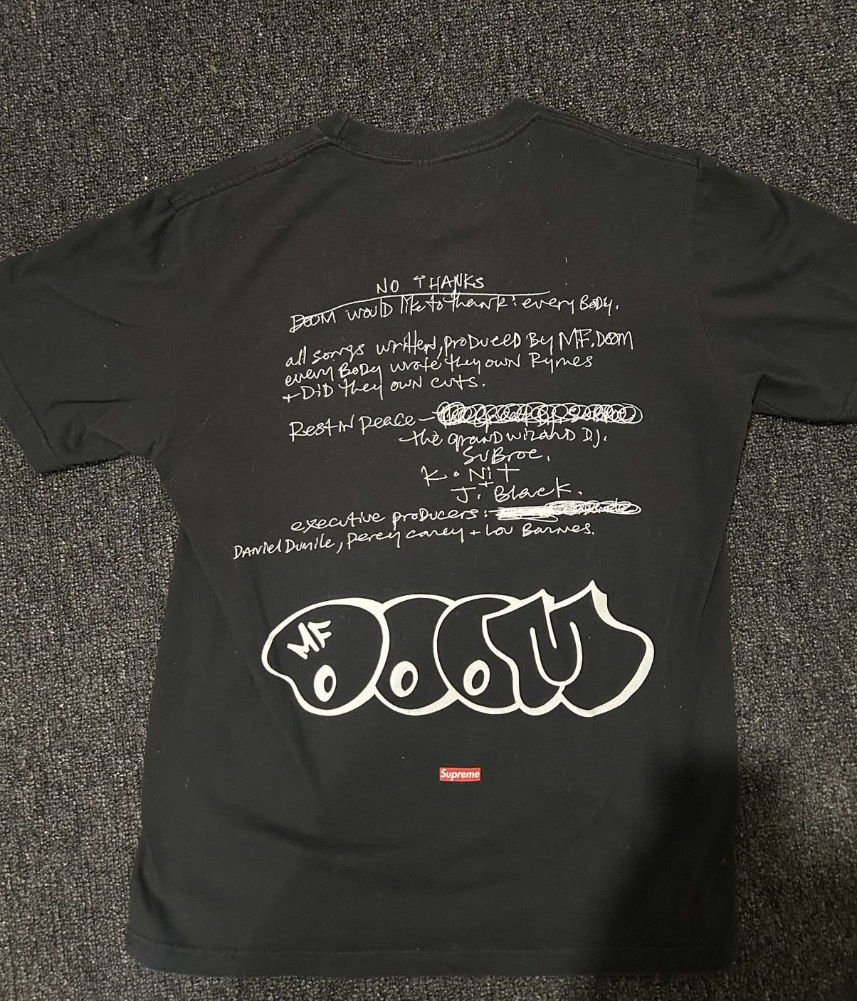 MF Doom × Supreme Supreme x Mf doom tee Size US S / EU 44-46 / 1 - 2 Thumbnail