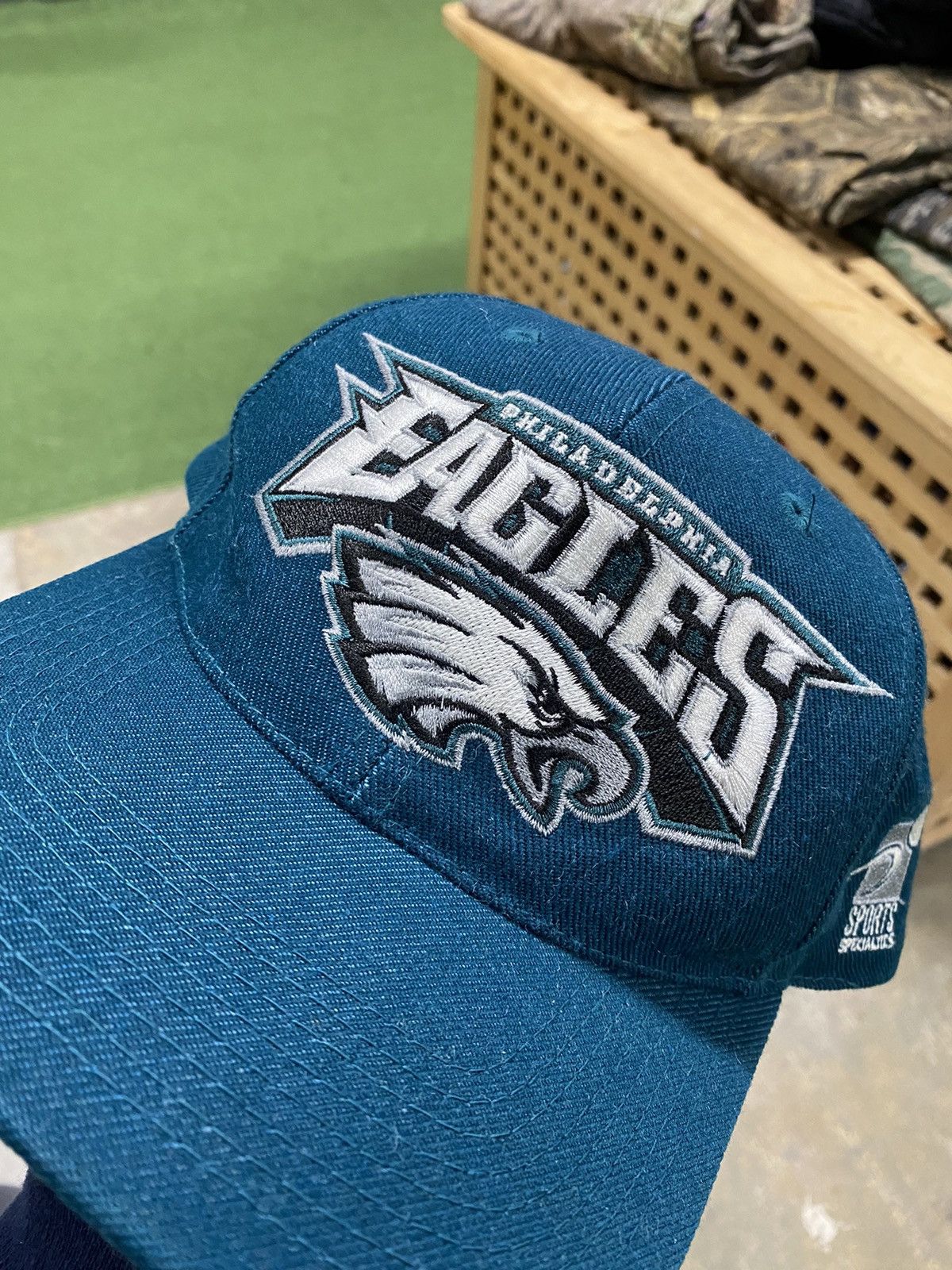 NFL Vintage 90s Plain Logo Philadelphia Eagles SS SnapBack Size ONE SIZE - 2 Thumbnail