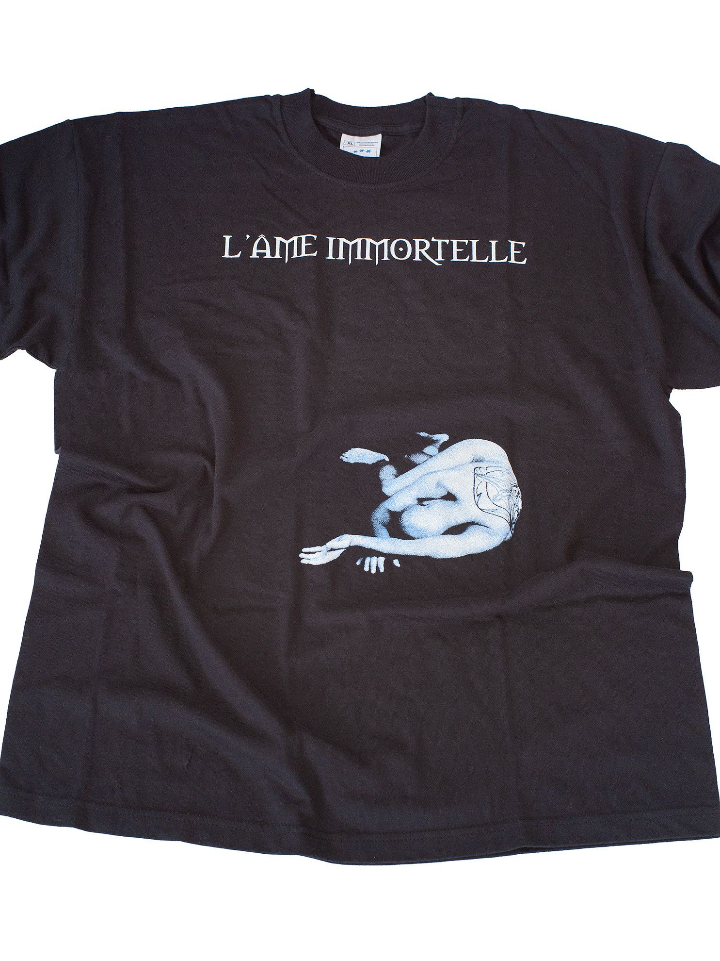 Band Tees Vintage 90s L'Ame Immortelle Industrial Metal Band T-Shirt Size US XL / EU 56 / 4 - 2 Thumbnail