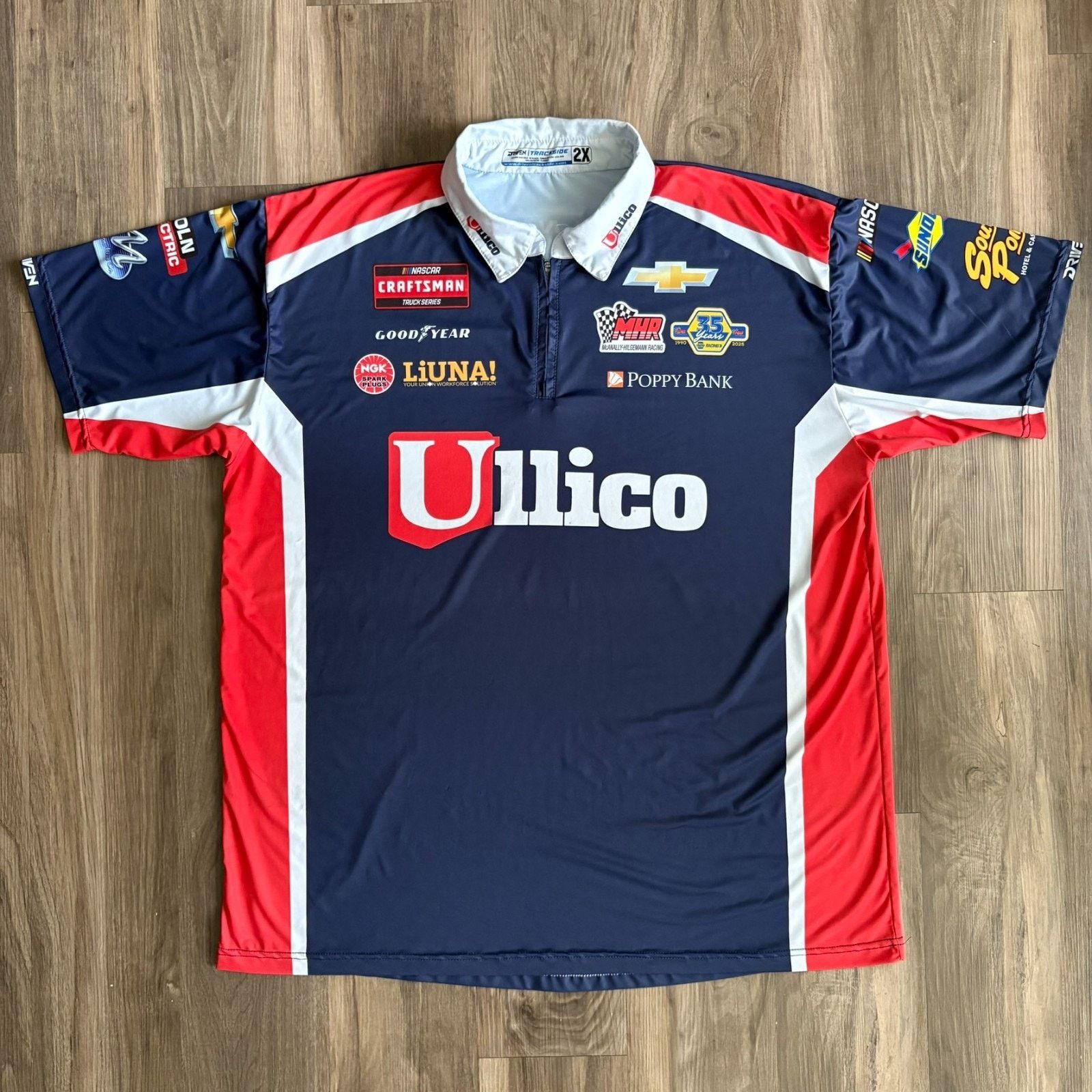 NASCAR McAnally-Hilgemann Racing Pit Crew Shirt Men's Size 2XL Size US XXL / EU 58 / 5 - 1 Thumbnail