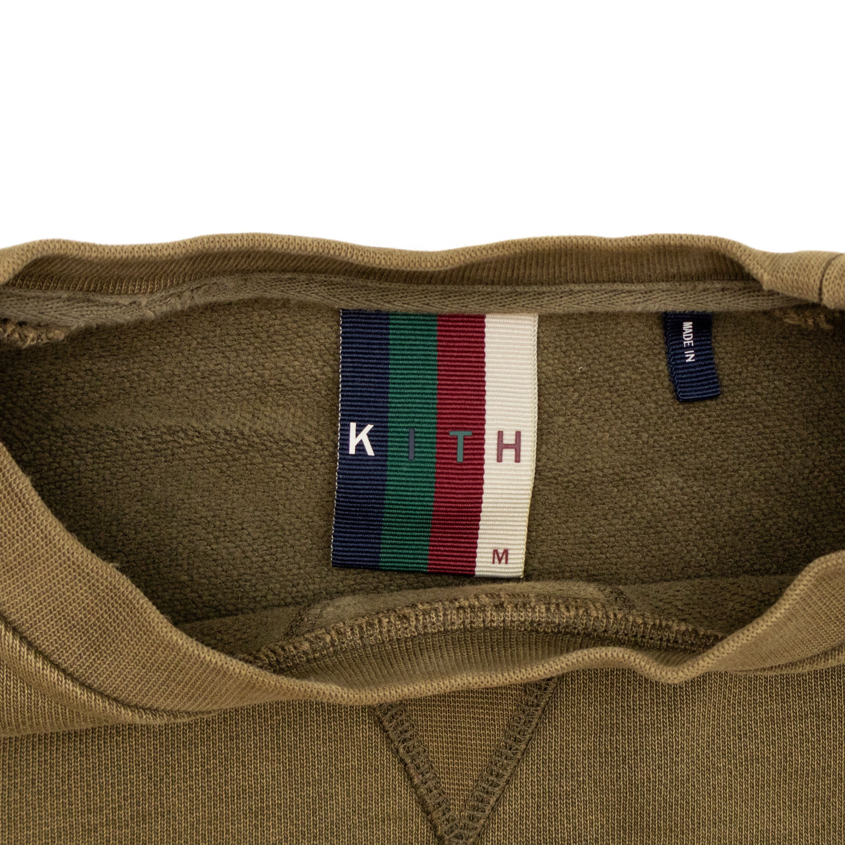 Kith FW18 Paneled Williams CrewneckCrewneck Sweatshirt Sz M