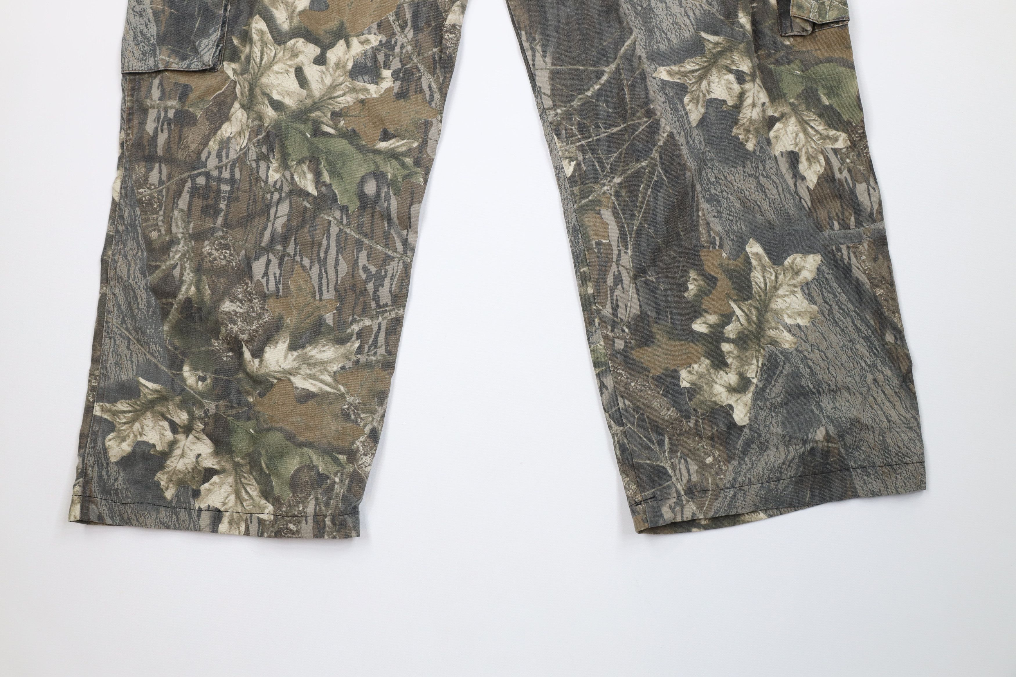 Vintage Vintage 90s Streetwear Mossy Oak Camouflage Wide Leg Pants Size US 38 / EU 54 - 10 Thumbnail