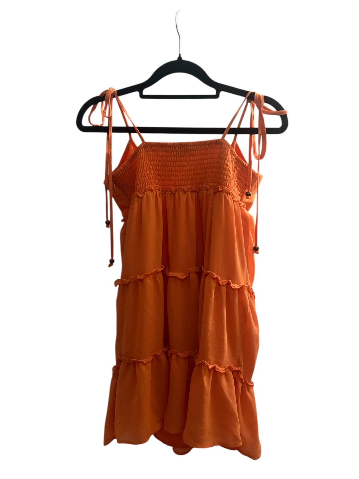 Forever 21 Orange Babydoll Sun Dress Size S / US 4 / IT 40 - 2 Thumbnail