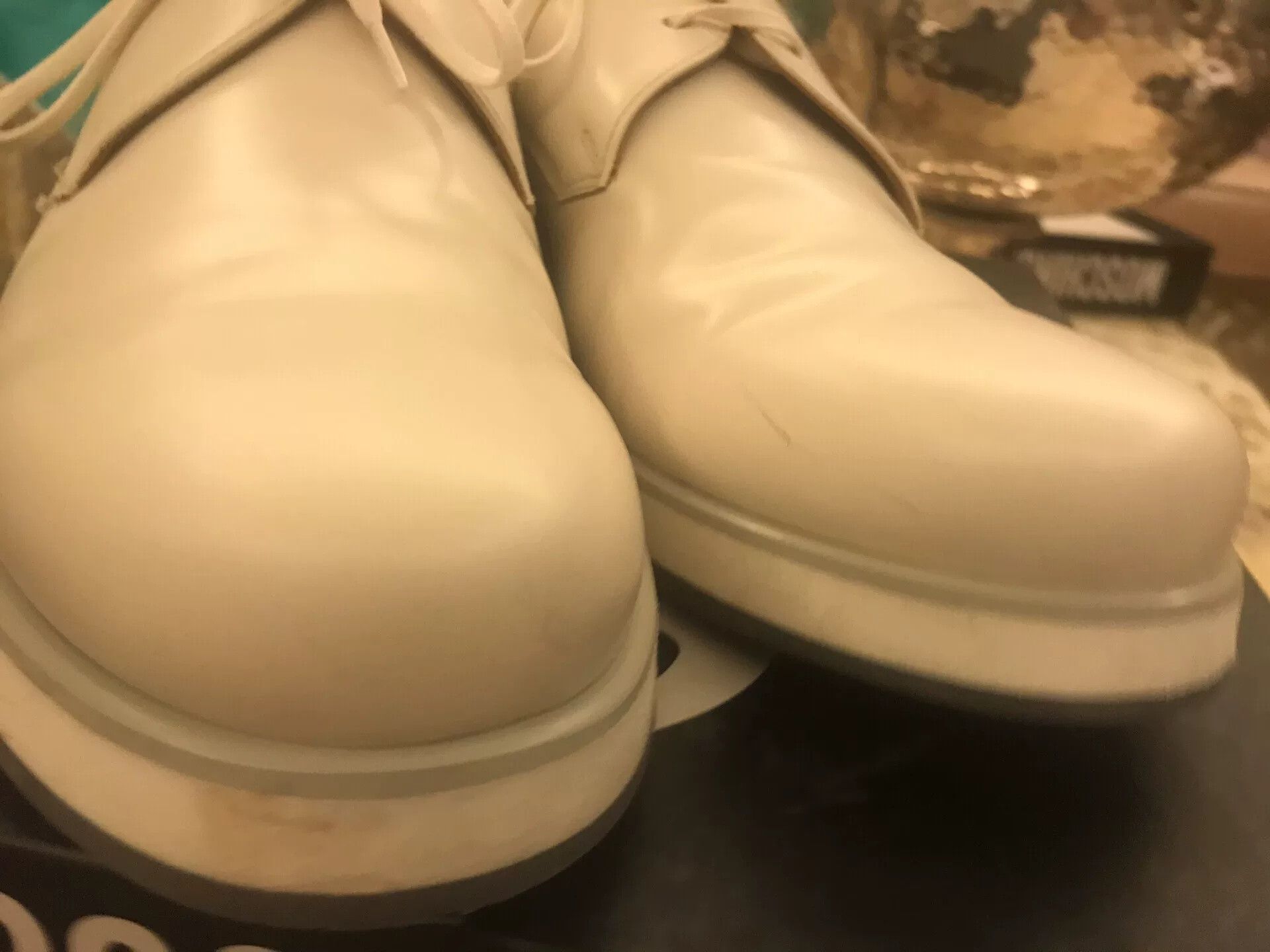 Salvatore Ferragamo Ferragamo Men's White Casual Leather Shoes 41 Size US 8 / EU 41 - 2 Thumbnail