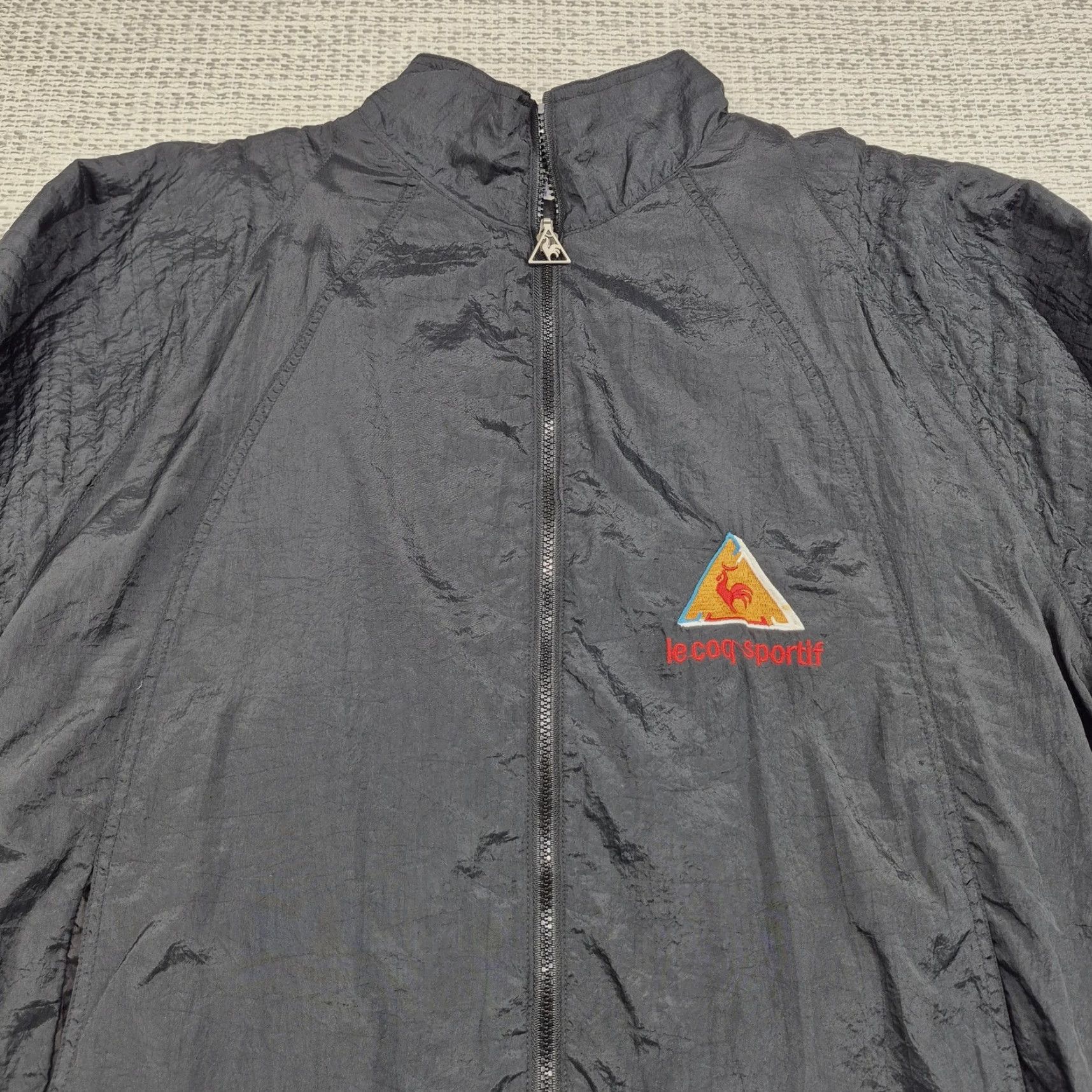 Le Coq Sportif VTG Le Coq Sportif Jacket Mens Medium Nylon Windbreaker Full Zip Lined Pockets Size US M / EU 48-50 / 2 - 4 Thumbnail