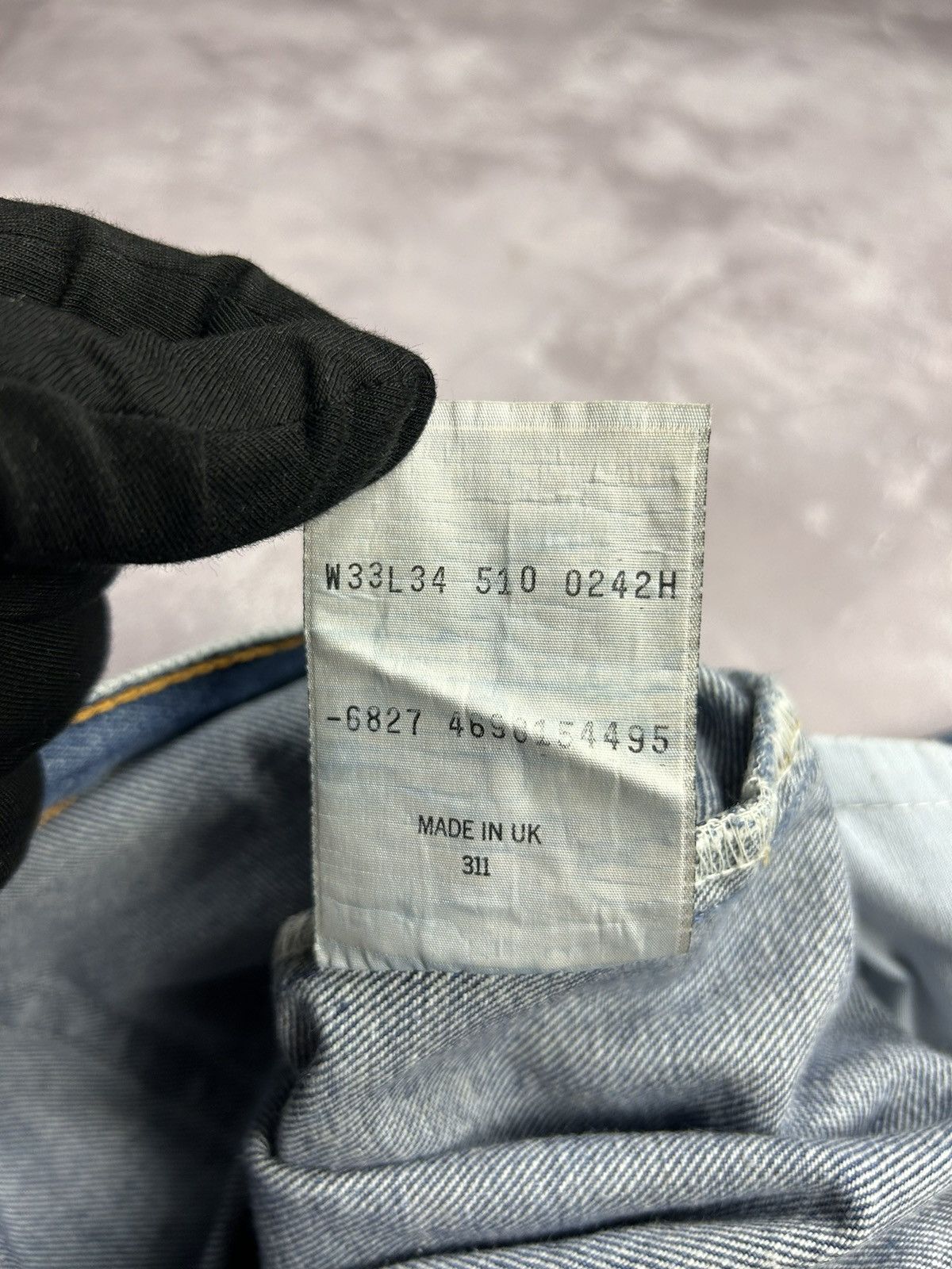 Levi's × Levi's Vintage Clothing × Vintage y2k Levis 510 Red Tab Jeans Vintage sz 33x34 90s RARE Size US 33 - 8 Thumbnail