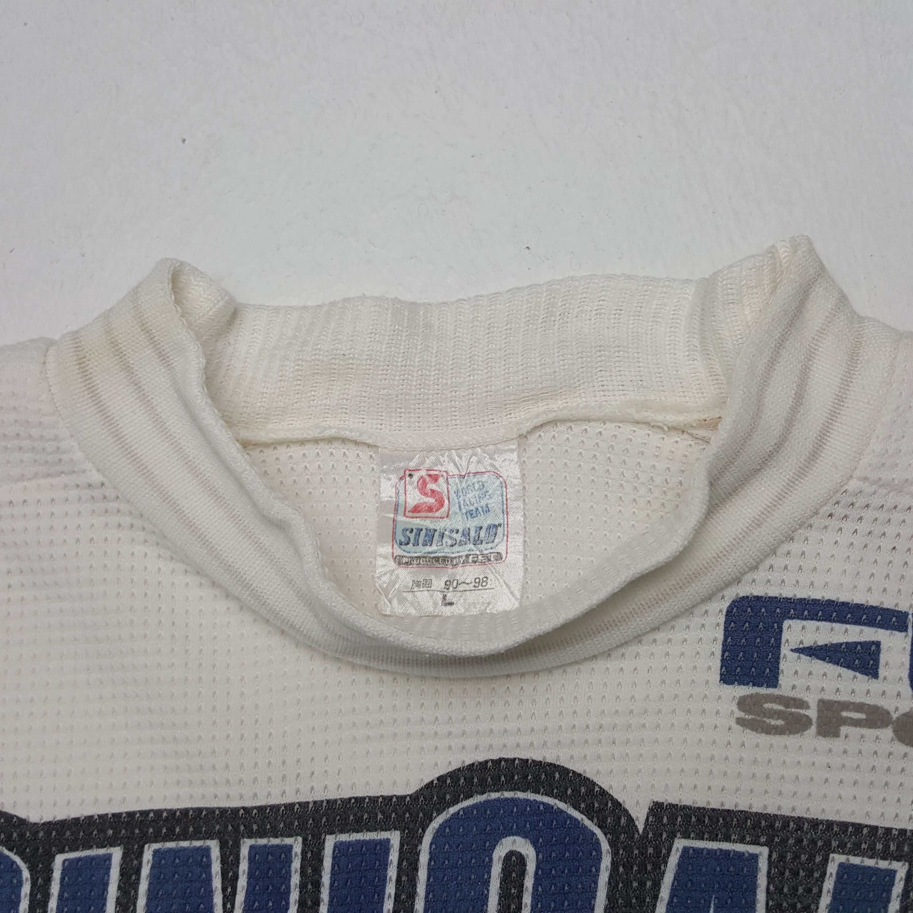 Japanese Brand × Vintage Vintage Sinisalo Racing Motocross Sport Tshirt Size US M / EU 48-50 / 2 - 4 Thumbnail