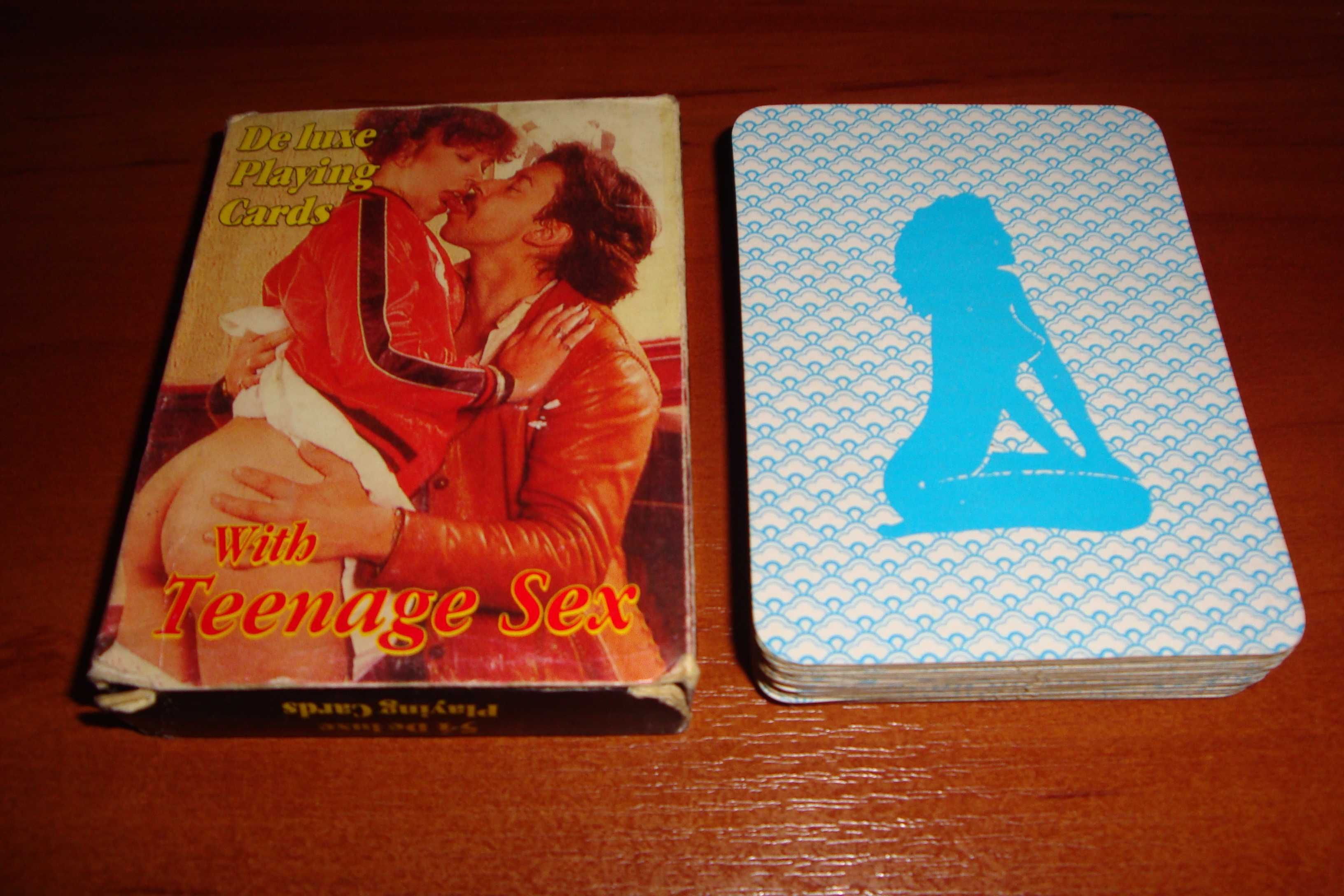 Vintage Erotic Teenage Sex Playing Cards