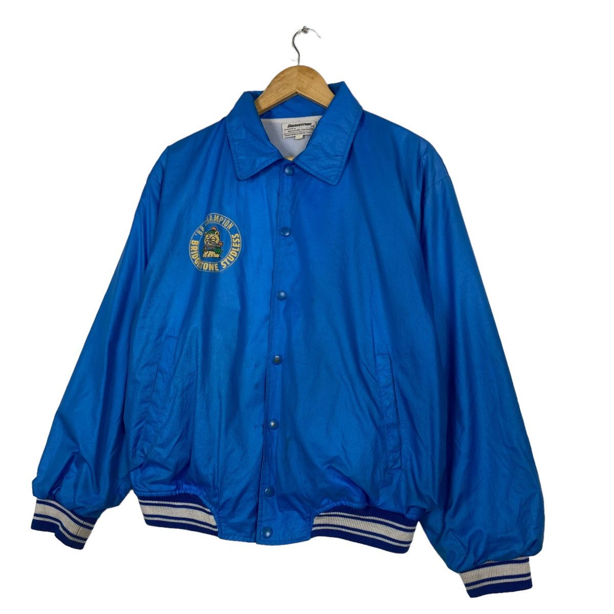 Gear for Sports 80s Champion Bridgestone Studless Zipper Jacket Size US M / EU 48-50 / 2 - 2 Thumbnail