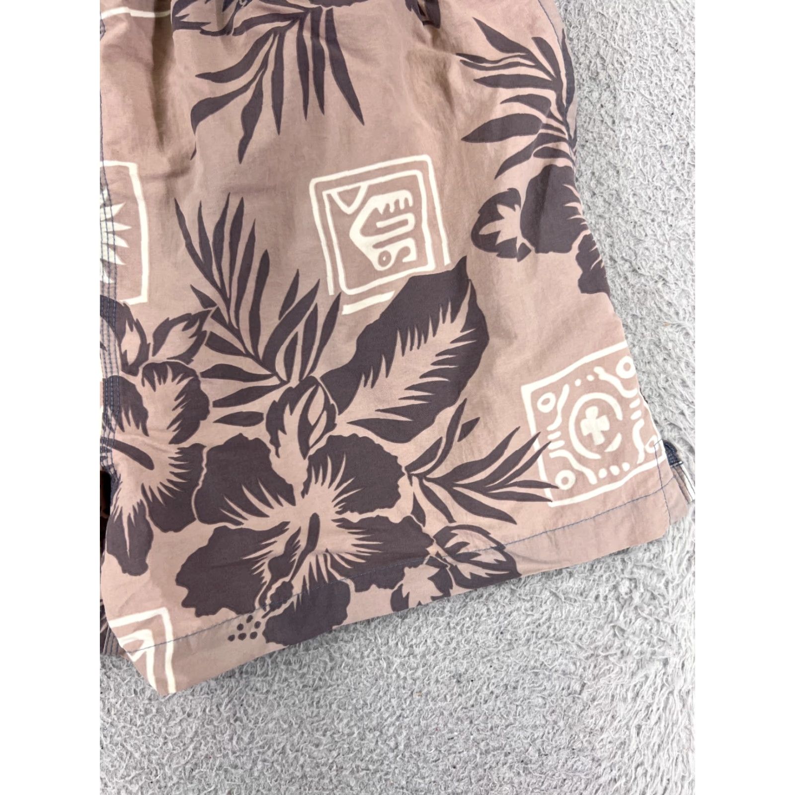 Tommy Bahama Tommy Bahama Swim Trunks Bottom Mens Medium Pink Blue Floral Lined 100% Nylon Pockets Lightweight Quick Dry Beach Aloha Designer Size US 31 - 5 Thumbnail