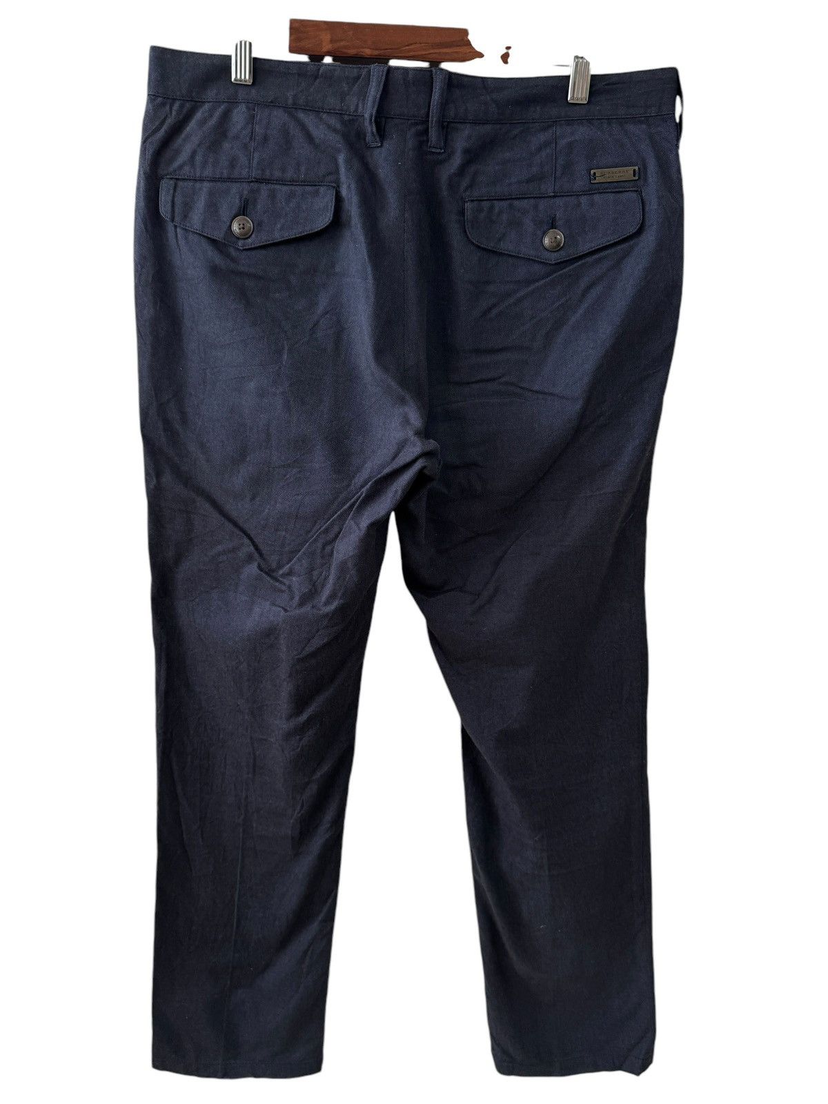 Burberry Vintage Burberrys Trousers Casual Pants 1990s Size US 35 - 6 Thumbnail