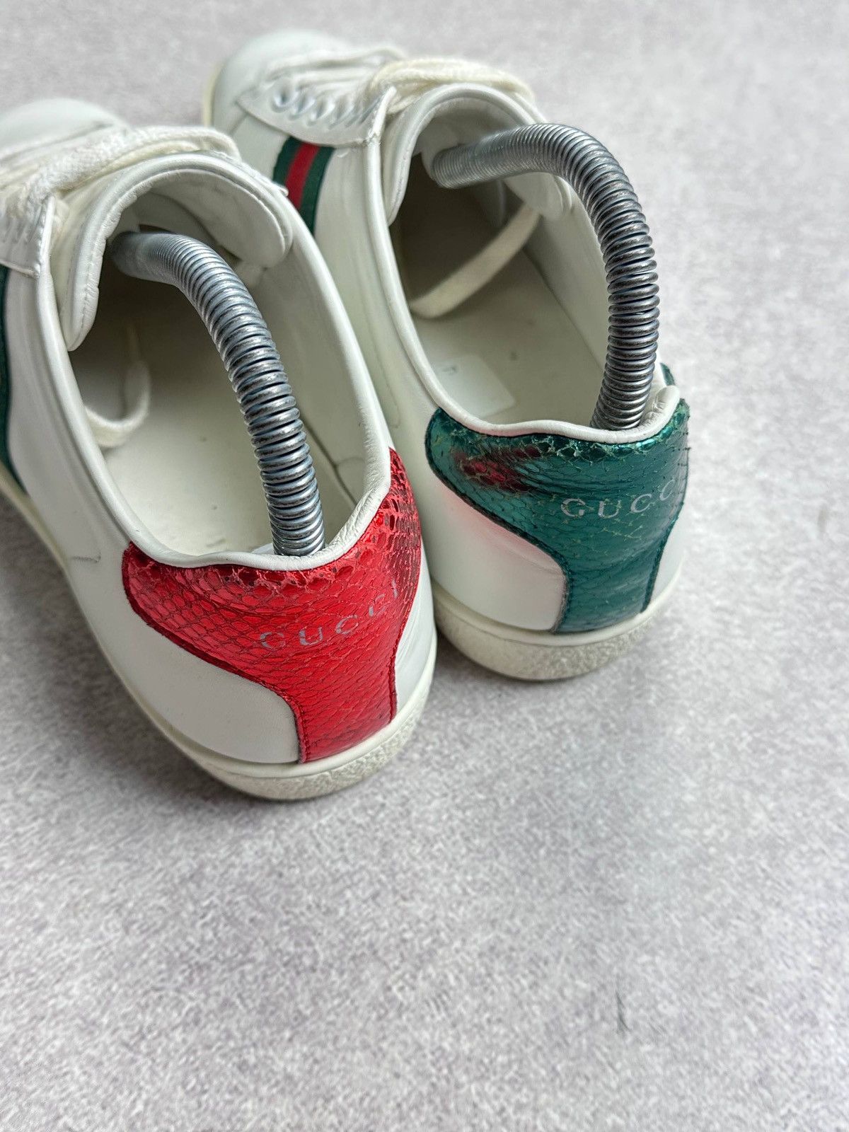 Gucci Gucci Ace Womans Low Top Leather Sneakers Rare Size US 6 / IT 36 - 8 Thumbnail