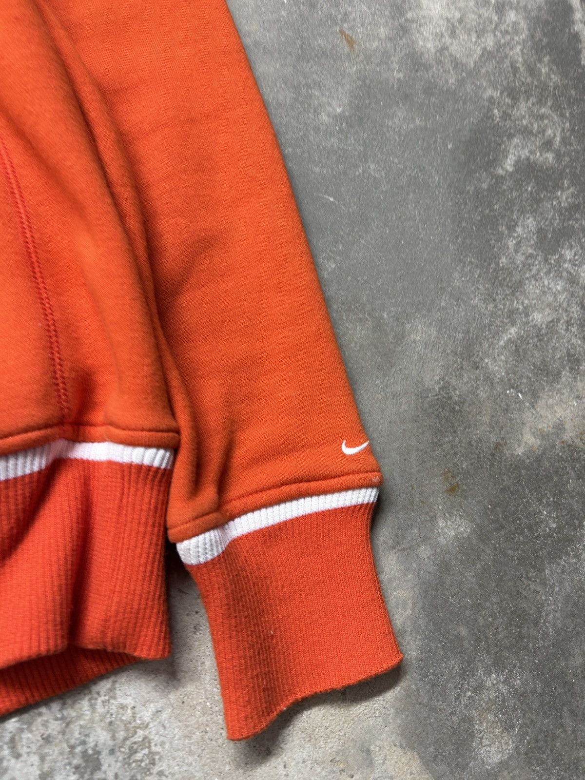 Nike 00’s Nike Clemson Tigers Zip Up Hoodie Woman’s Size M / US 6-8 / IT 42-44 - 3 Thumbnail