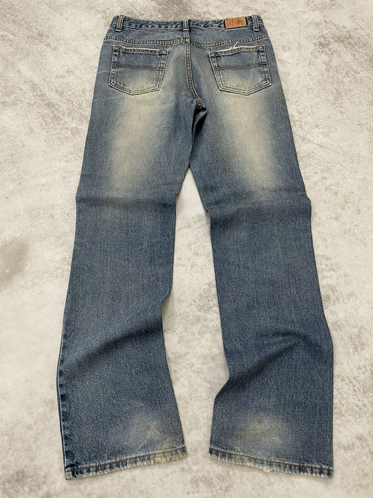 Hysteric Glamour × If Six Was Nine × Le Grande Bleu (L.G.B.) 2000s jexy japan flared acid wash dirty denim y2k style Size US 30 / EU 46 - 6 Thumbnail