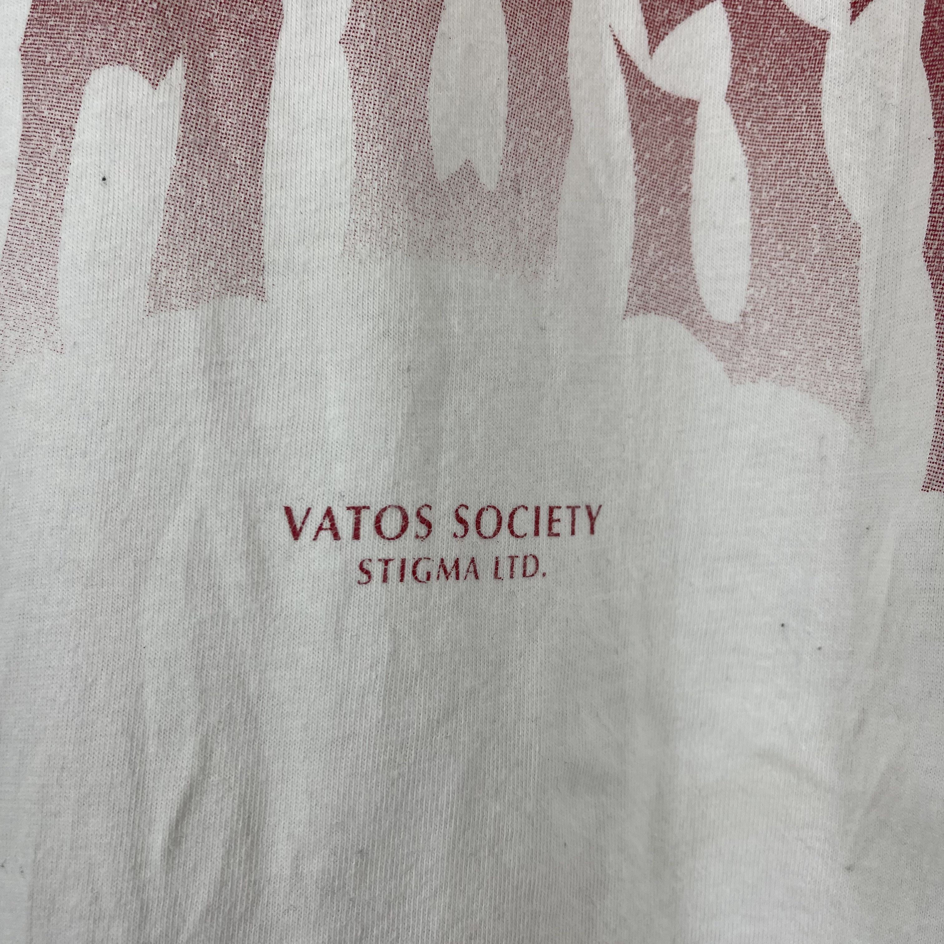Japanese Brand Ghost by STIGMA VATOS SOCIETY Long Sleeve Tee #1314/AT Size US L / EU 52-54 / 3 - 3 Thumbnail