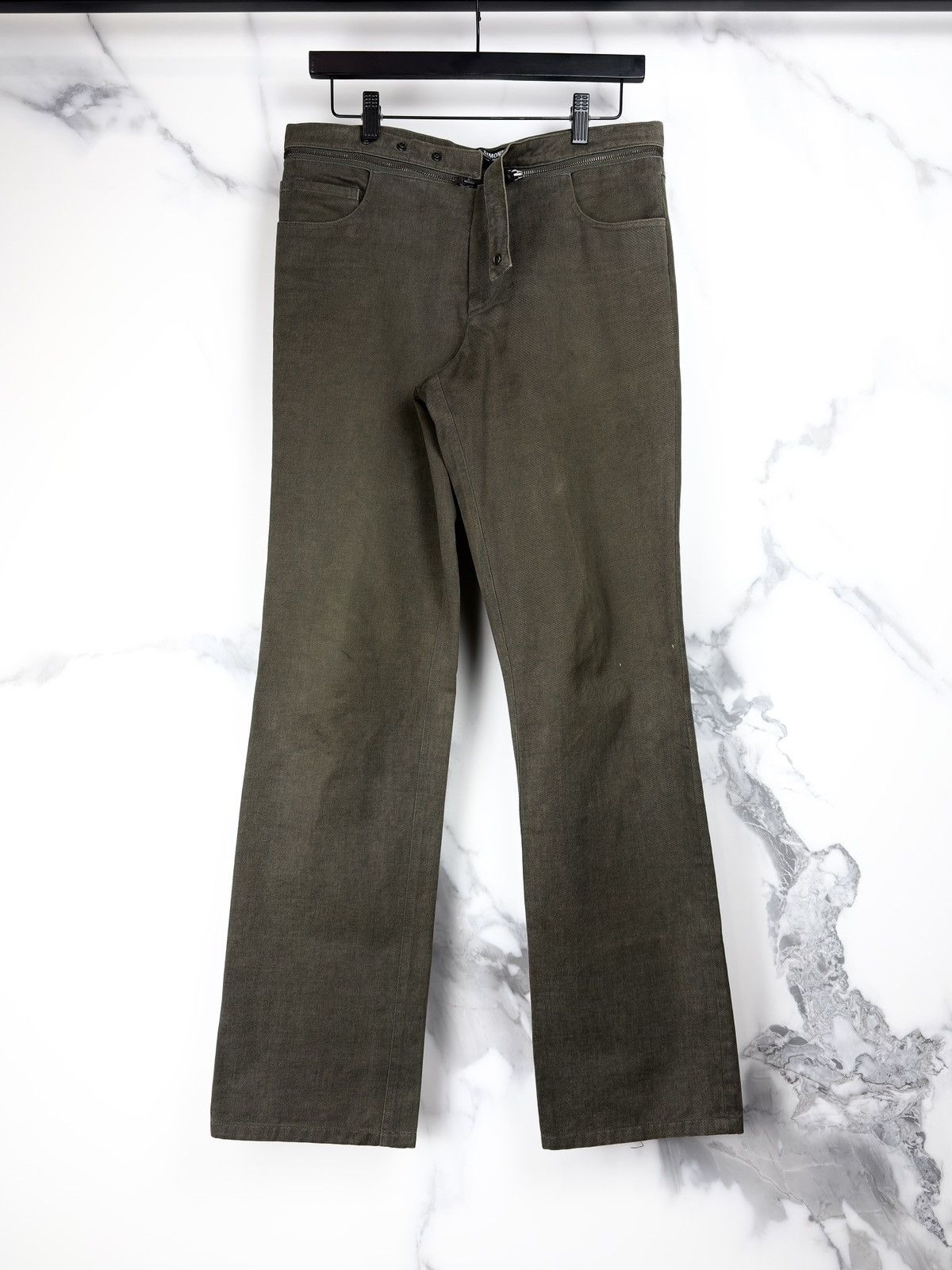 Raf Simons AW02 Raf Simons Virginia Creeper Zip Removable Waist Pants Size US 32 / EU 48 - 1 Thumbnail