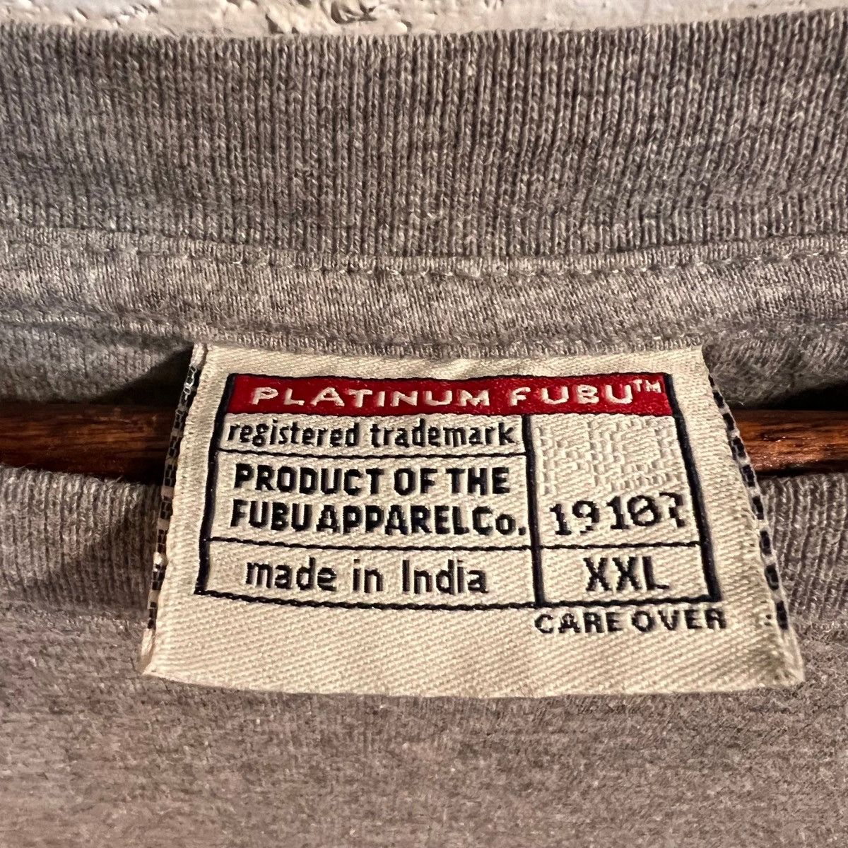 Fubu × Vintage Vintage 90's Platinum Fubu Fat Albert Embroidered T-Shirt Size US XXL / EU 58 / 5 - 6 Thumbnail
