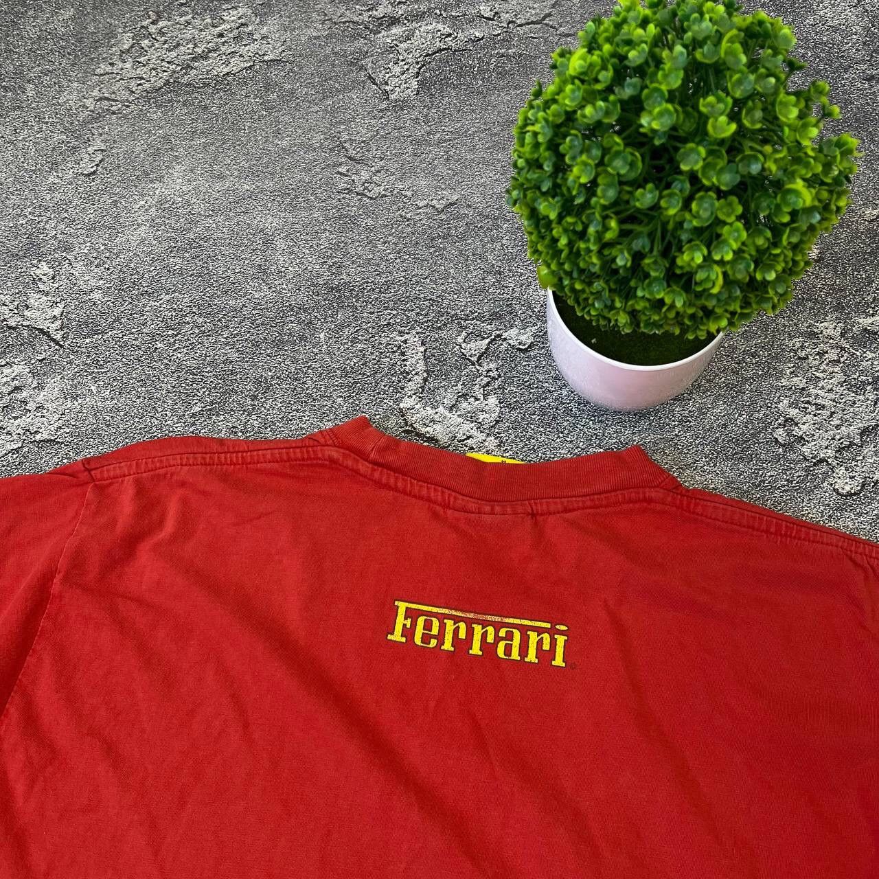 Vintage Vintage 90's Ferrari Formula 1996 F1 Racing Team Shirt Size US M / EU 48-50 / 2 - 4 Thumbnail