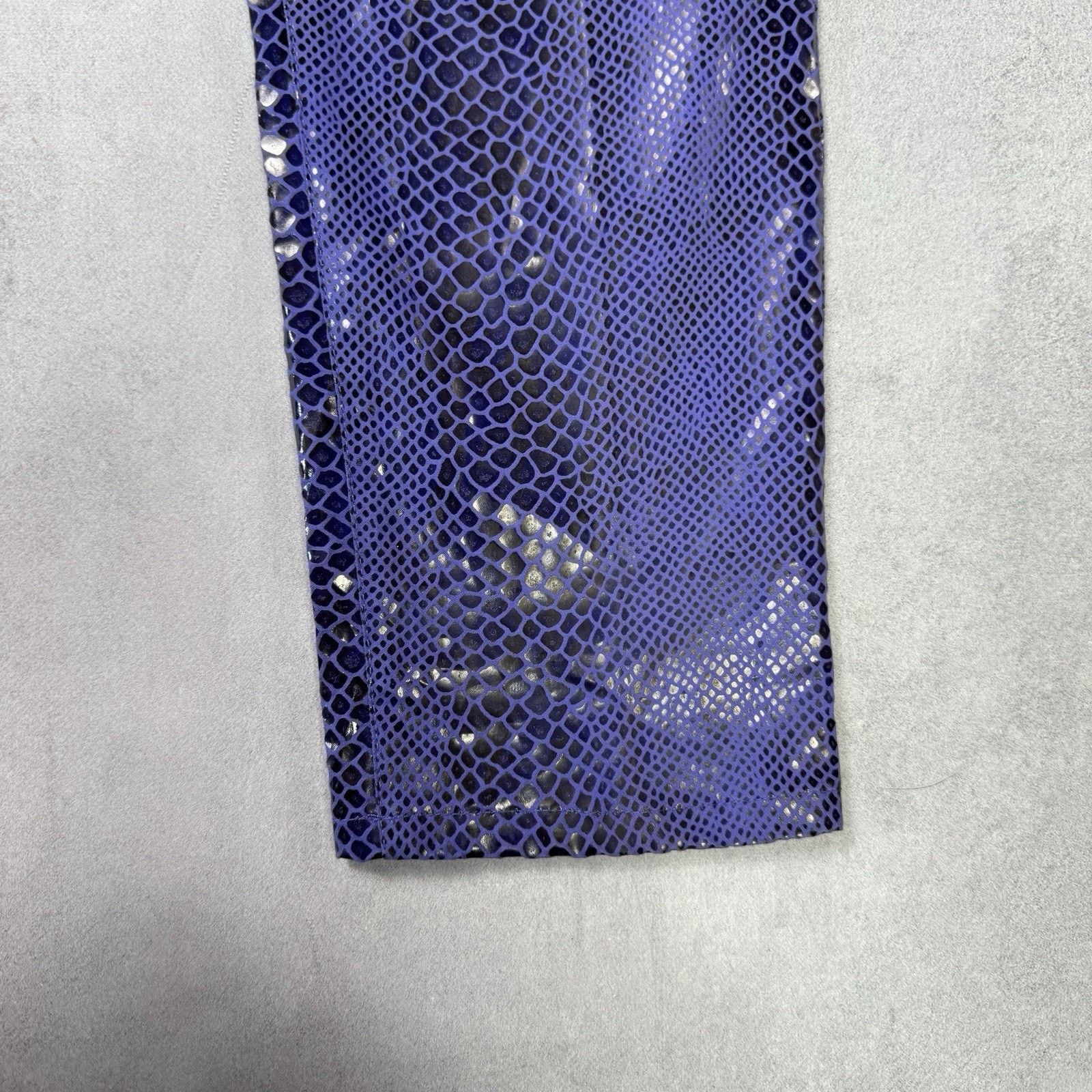 Kenzo Vintage Kenzo Jeans Snake Pattern Pants Purple Size 44 Size 30" / US 8 / IT 44 - 8 Thumbnail