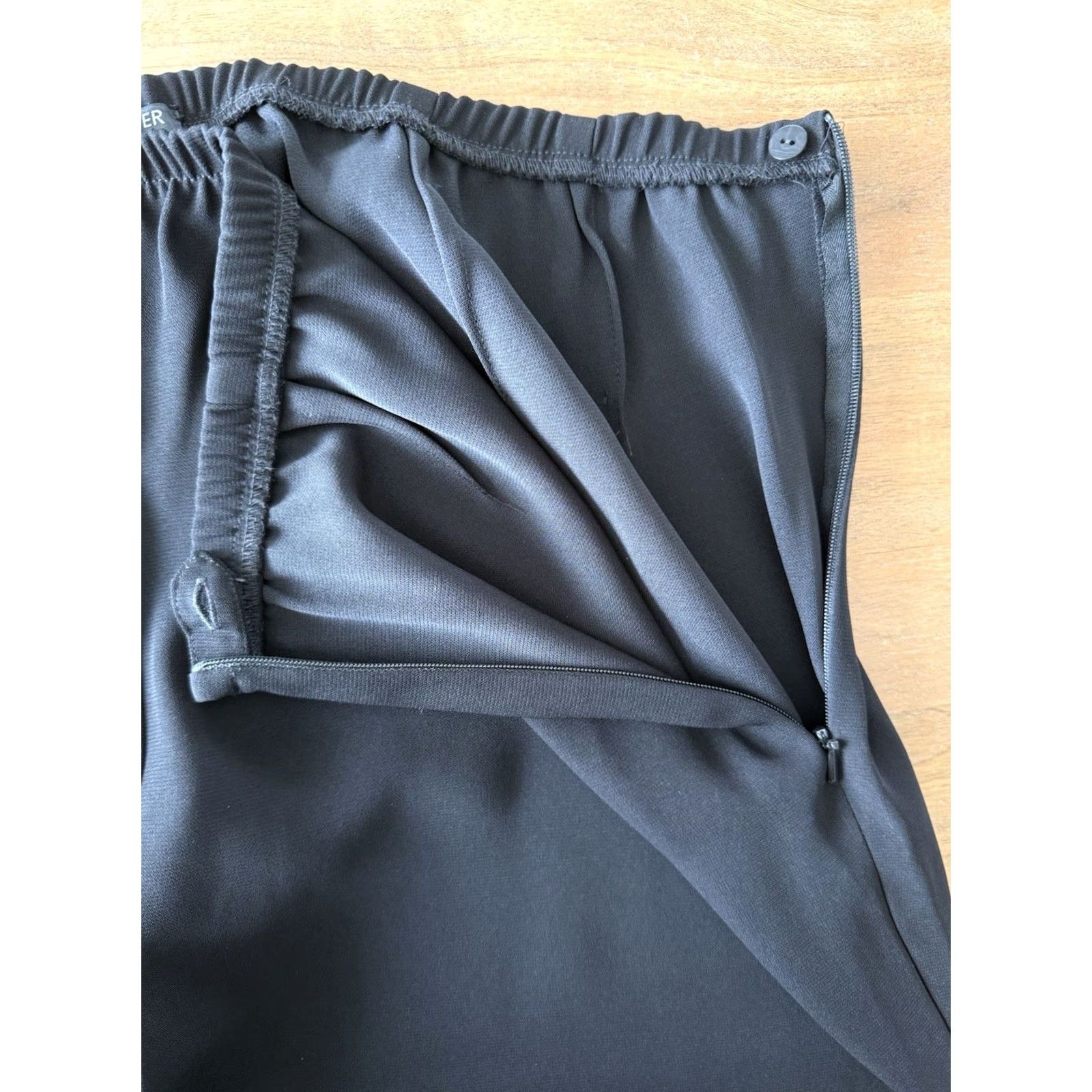 Eileen Fisher Eileen Fisher Pants Womens 1X Black High Rise Tapered Office Casual Trouser Size 40" / US 18 - 4 Thumbnail
