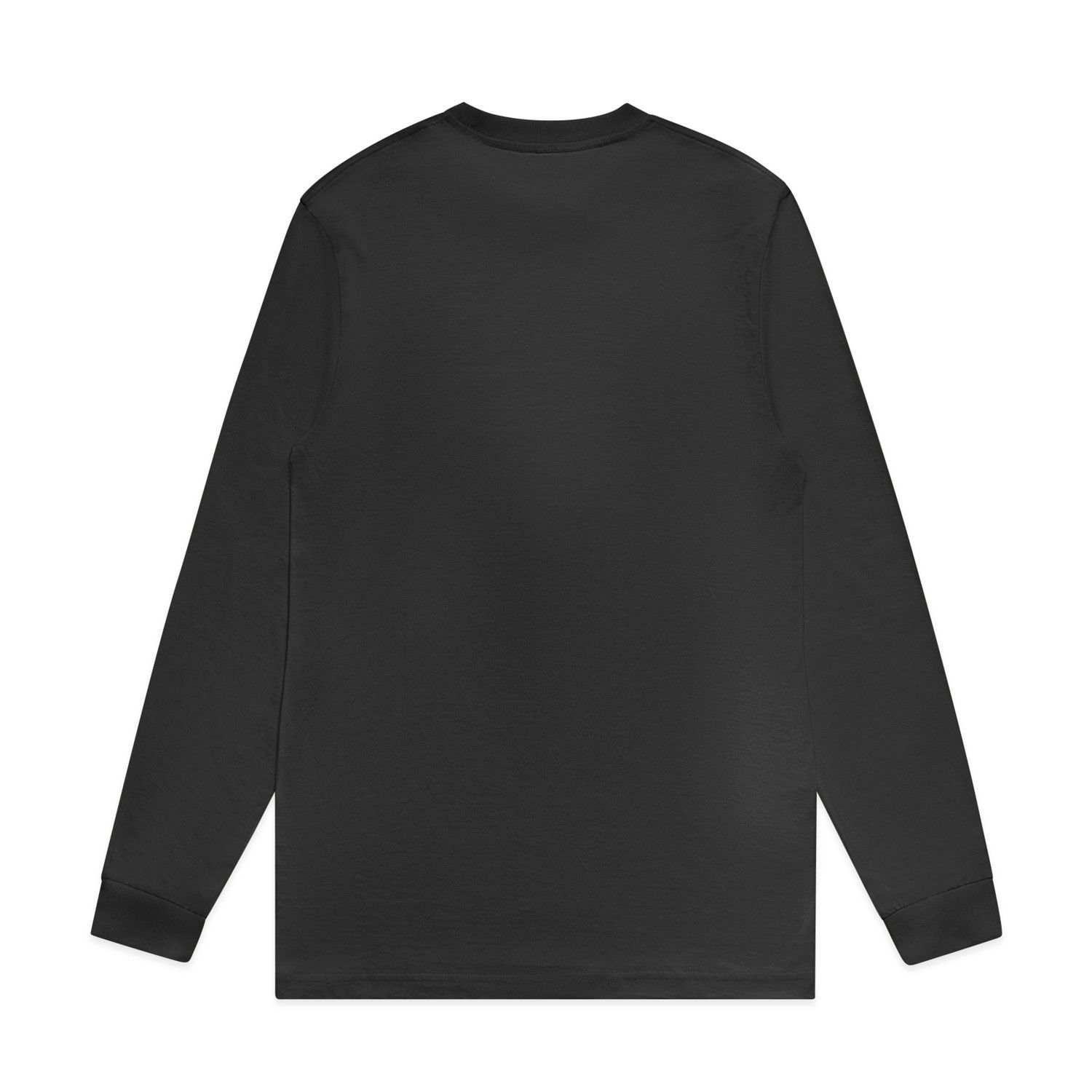 AS Colour Dark Grey Plain Long Sleeve Shirt, High Quality/Comfortable Size US L / EU 52-54 / 3 - 2 Thumbnail