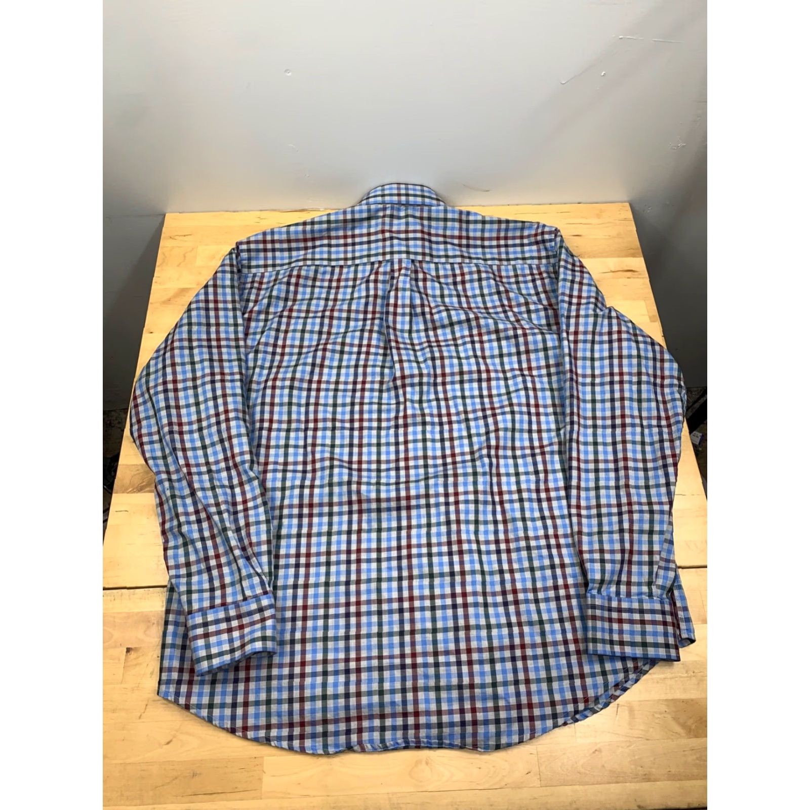 Peter Millar Peter Millar Button Up Shirt Mens XL Plaid Long Sleeve Casual Cotton Size US XL / EU 56 / 4 - 6 Thumbnail