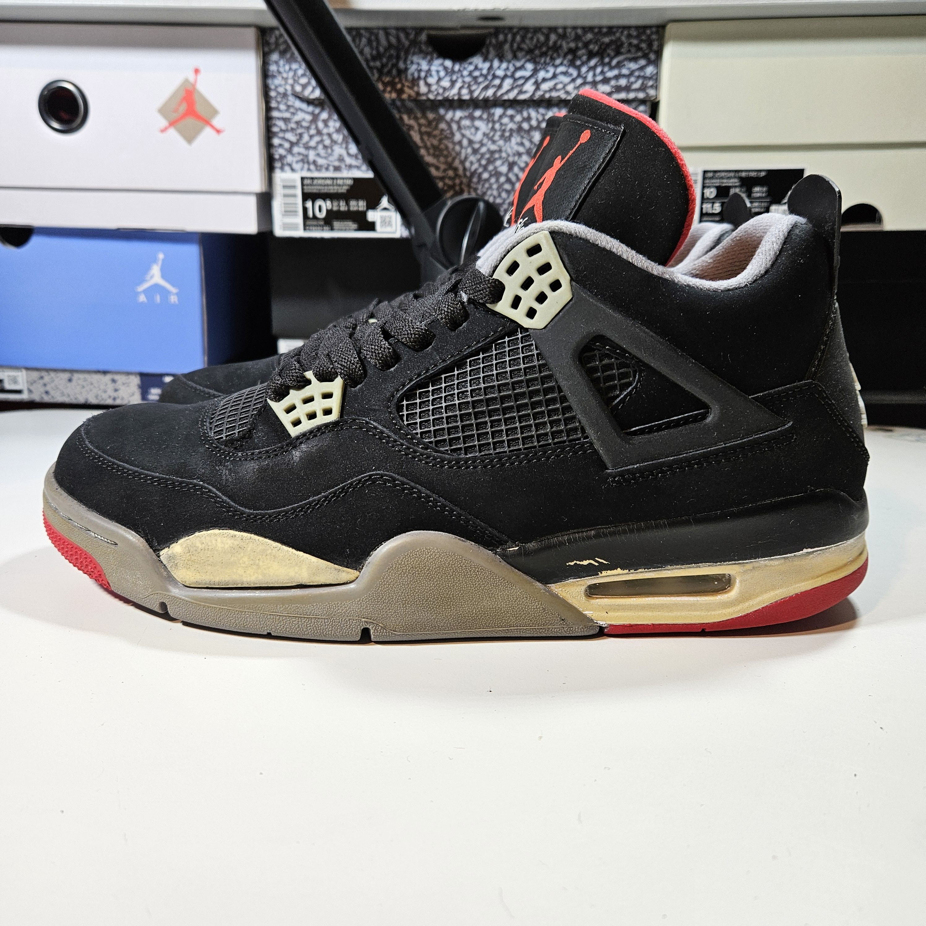 Jordan Brand Jordan 4 Retro BRED 2012 Size 11 308497089 Size US 11 / EU 44 - 1 Thumbnail