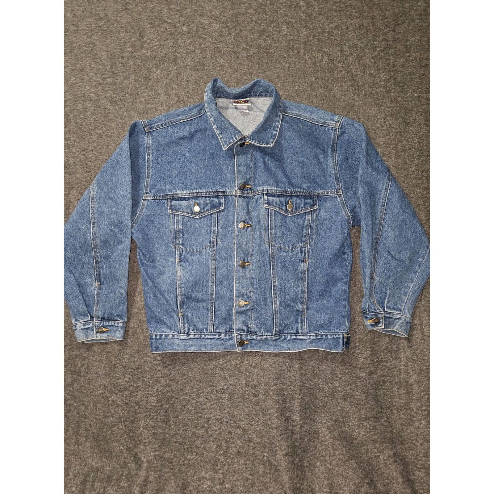 Vintage VINTAGE Looney Tunes Tweety Jacket Womens XL Blue Denim Embroidered Cartoon 90s Size XL / US 12-14 / IT 48-50 - 2 Thumbnail