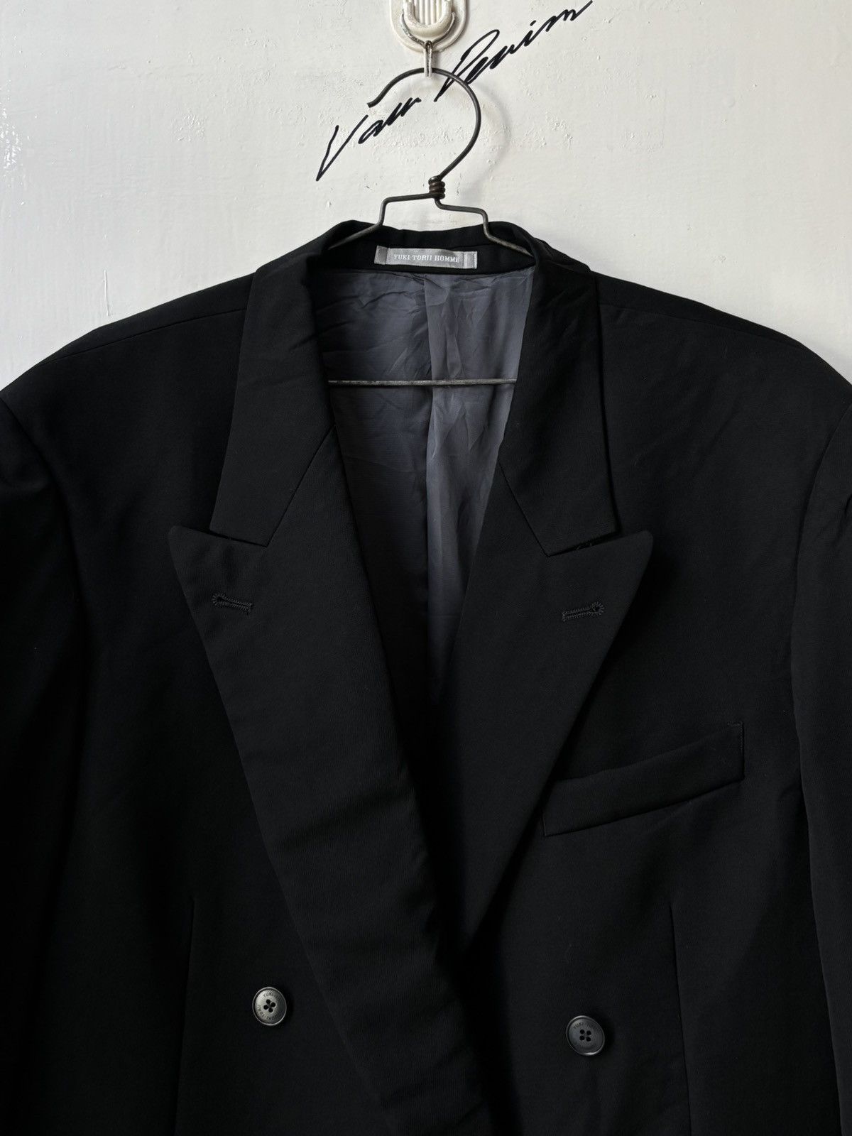 Other YUKI TORII HOMME Black Suit Size 54L - 12 Thumbnail
