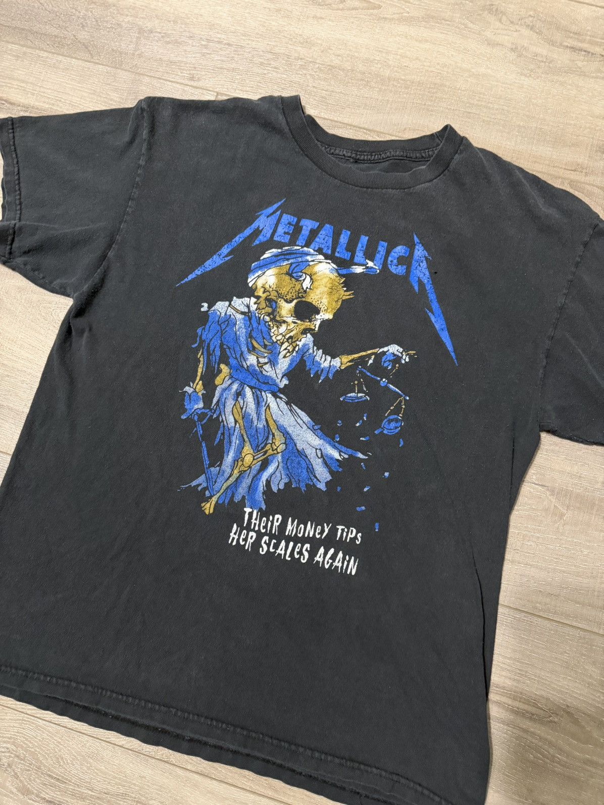 Vintage Vintage Metallica Band T-Shirt Size US M / EU 48-50 / 2 - 2 Thumbnail