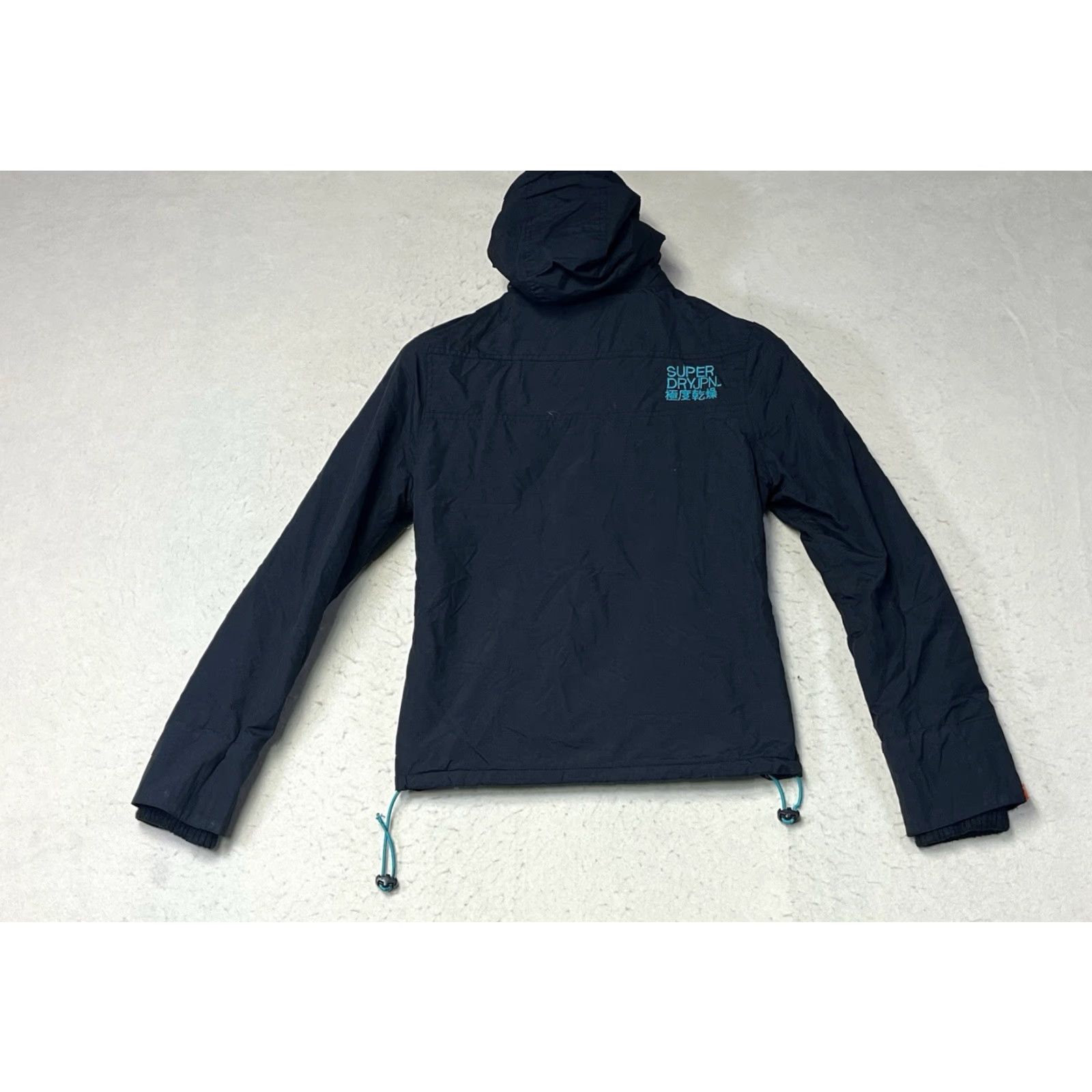 Superdry Superdry Jacket Windbreaker Black Shell Nylon Zip Pockets Full Zip Size S Men Size US S / EU 44-46 / 1 - 2 Thumbnail