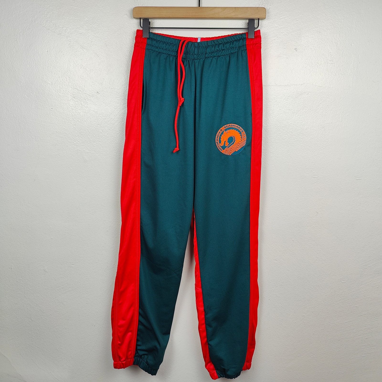 Other McQ Alexander McQueen Track Pants Mens Small Red Green Size US 30 / EU 46 - 1 Thumbnail