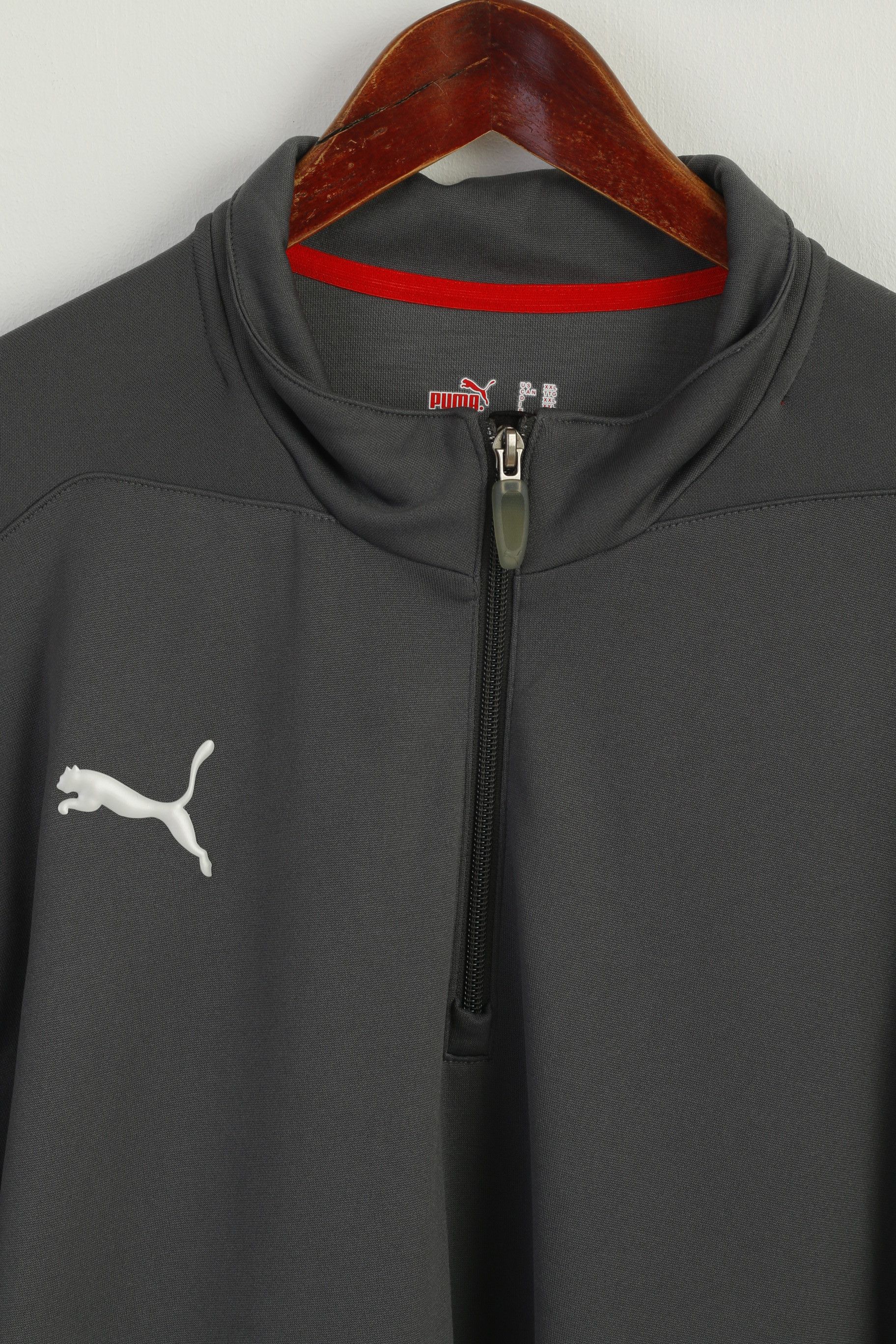 Puma Puma Men XXL Long Sleeved Shirt Gray Active 7765 Size US XXL / EU 58 / 5 - 2 Thumbnail