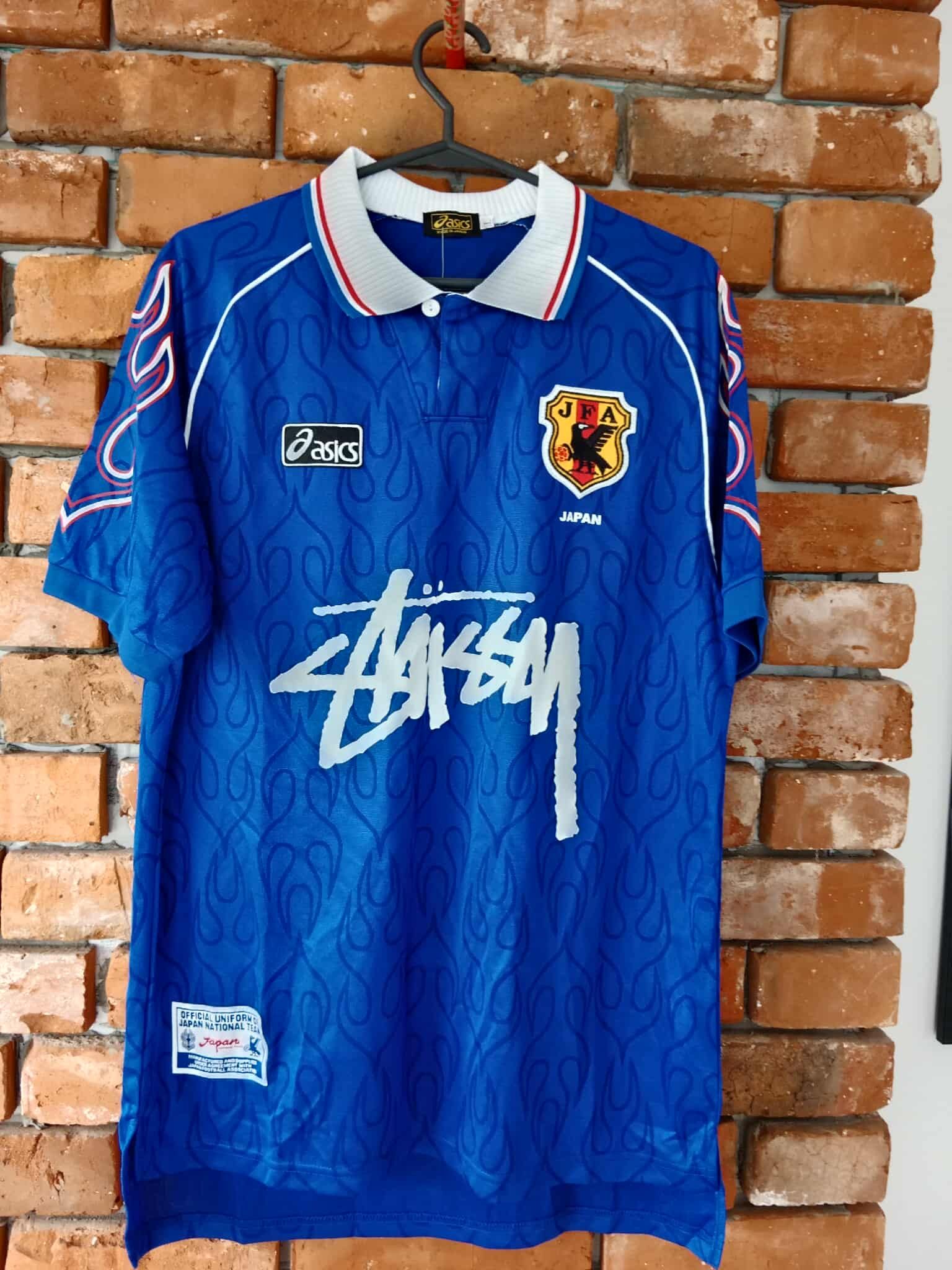Stussy Asics Japan Team 98/99 Vintage Stussy Custom Football Shirt