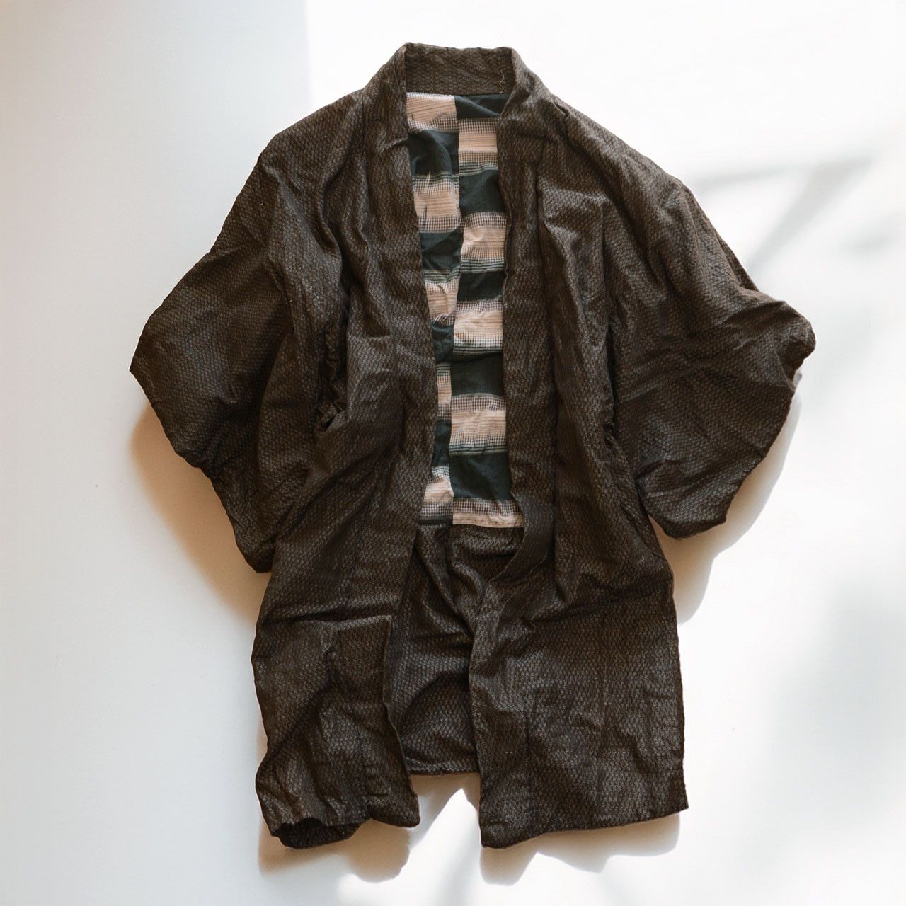 Other Haori Jacket Men Japanese Kimono Vintage Semi-Long Outerwear Size US L / EU 52-54 / 3 - 13 Thumbnail