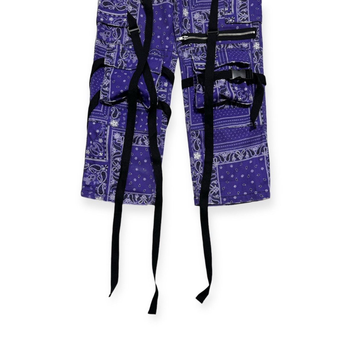 Japanese Brand × NUBIAN × Rogic Paisley Bondage Pants Size US 31 - 5 Thumbnail