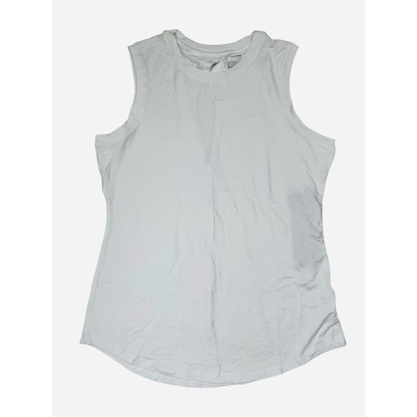 Other NWT New Vanmolrsa Sleeveless Yoga Open Back Workout White T Size L / US 10 / IT 46 - 3 Thumbnail