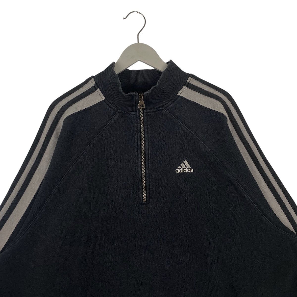 Other Vintage 90s Aiddas Half Zipper Sweatshirt Small Logo Size US XL / EU 56 / 4 - 4 Thumbnail