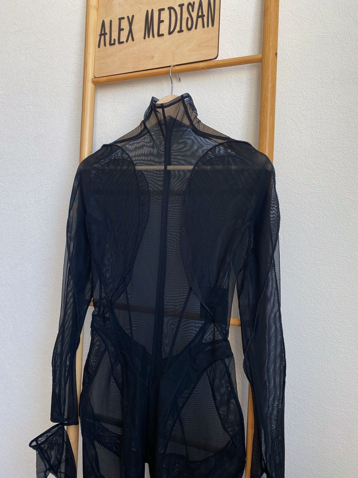 Mugler Mugler x H&M Spiral Panel Catsuit Size M Size M / US 6-8 / IT 42-44 - 14 Thumbnail