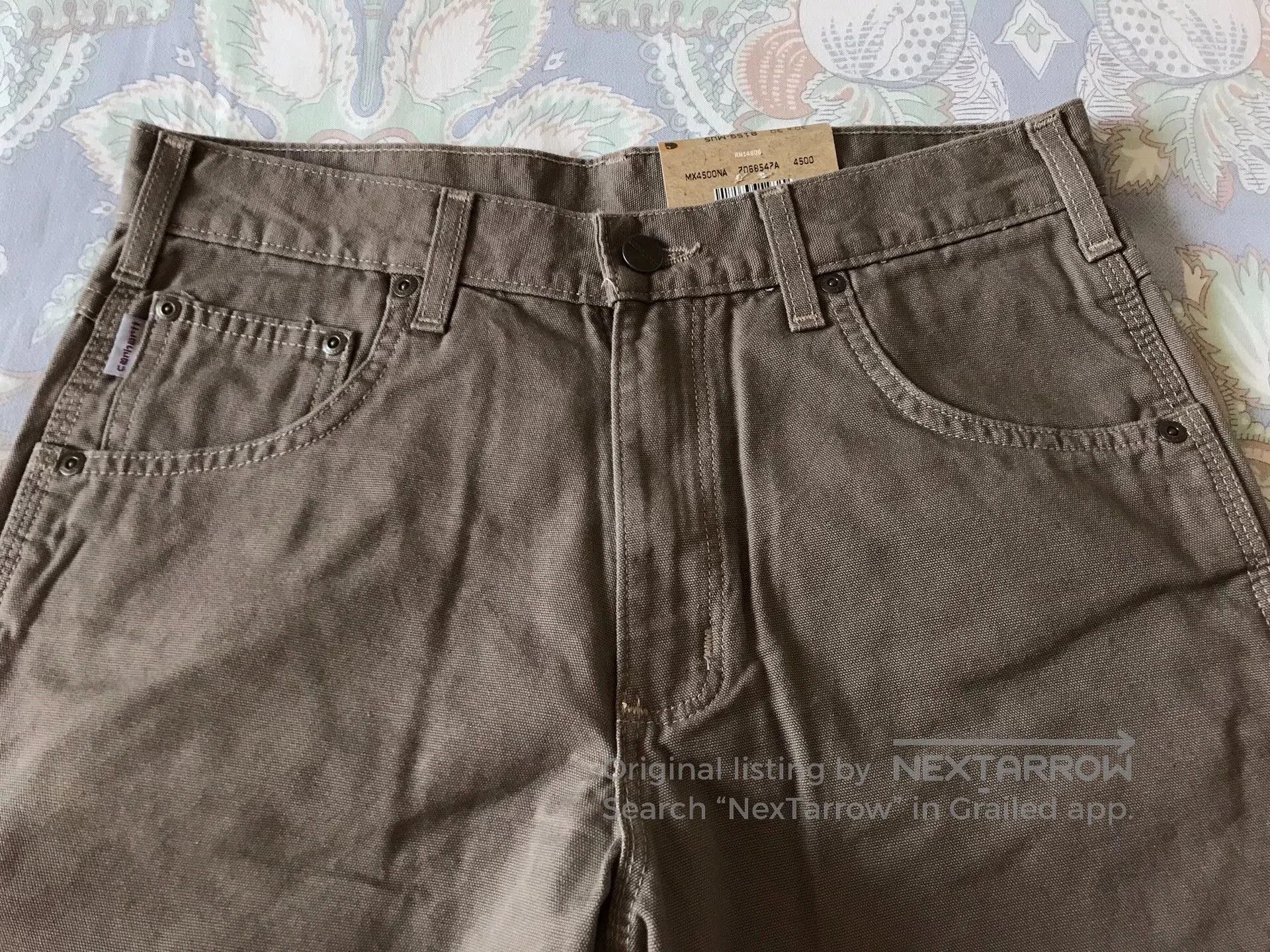 Carhartt Carhartt B159 MUS Canvas Cargo Pants. Size US 30 / EU 46 - 4 Thumbnail